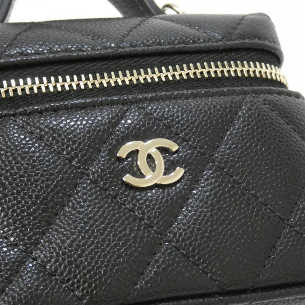 Charm Black Leather Handbag Charm