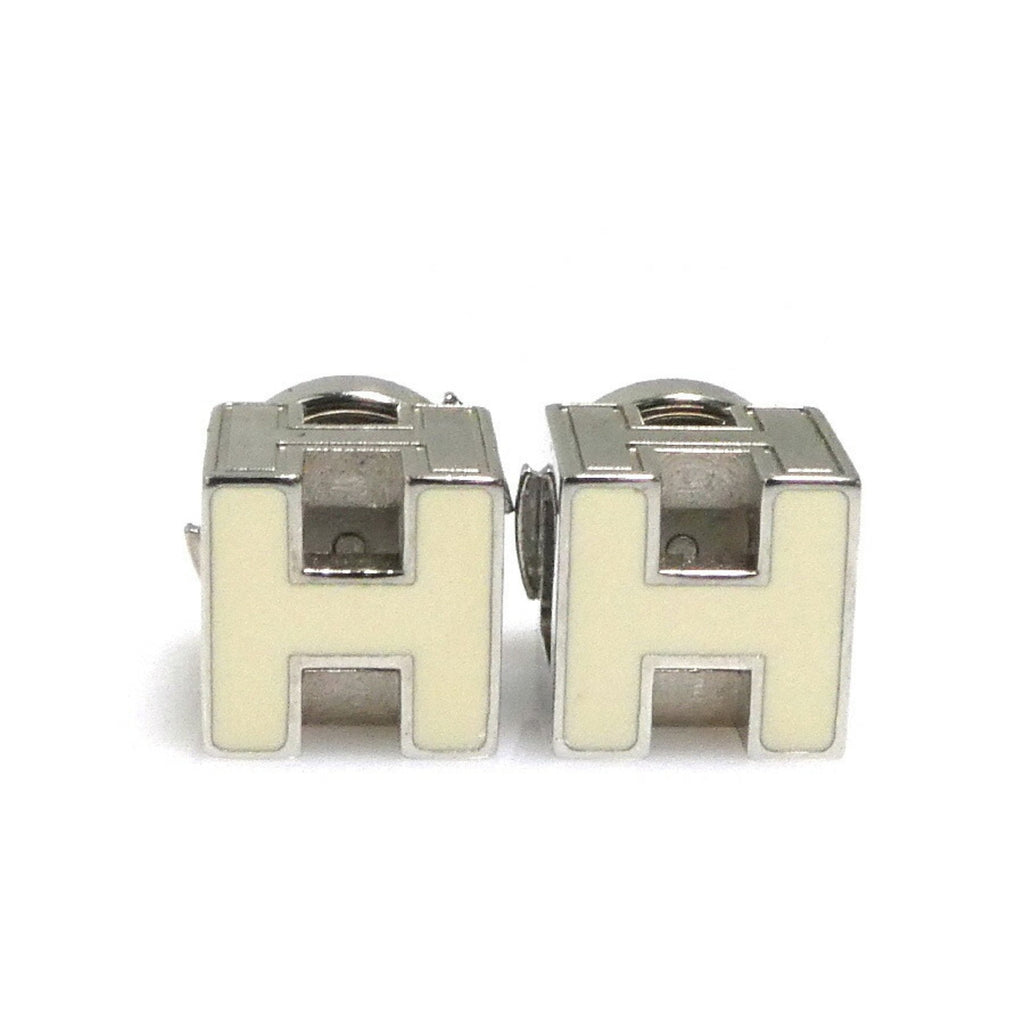 Earrings Enamel and Metal