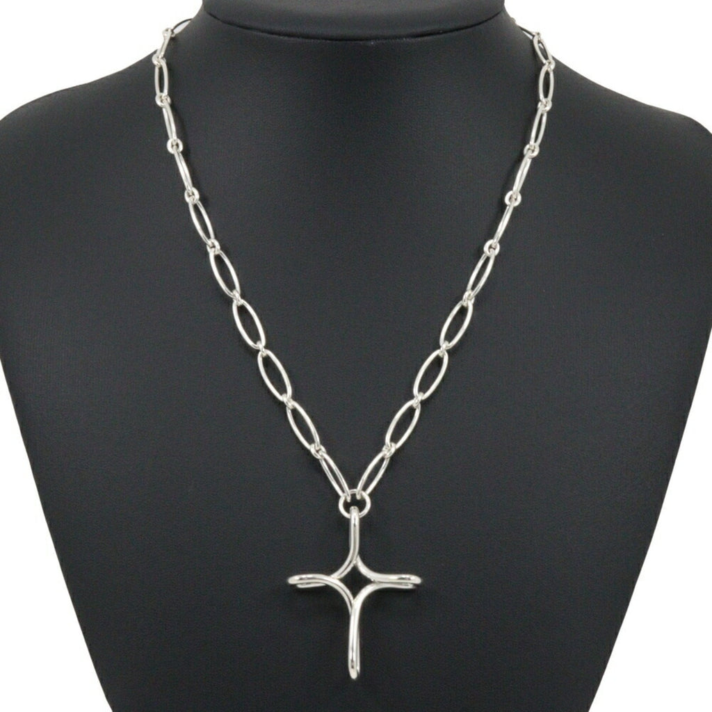 Elsa Peretti Pendant Necklace Sterling Silver 49mm