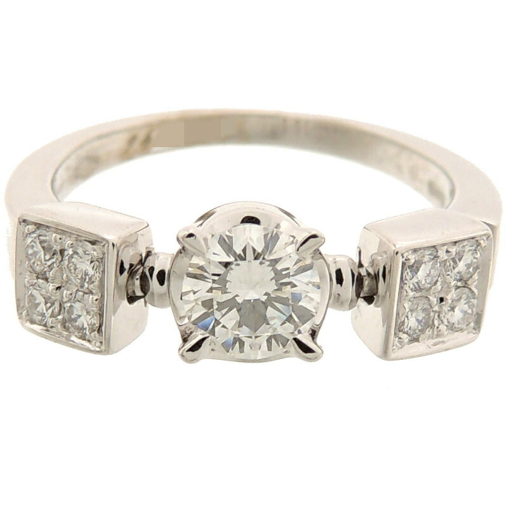 Lucia Ring 18K White Gold with Diamond