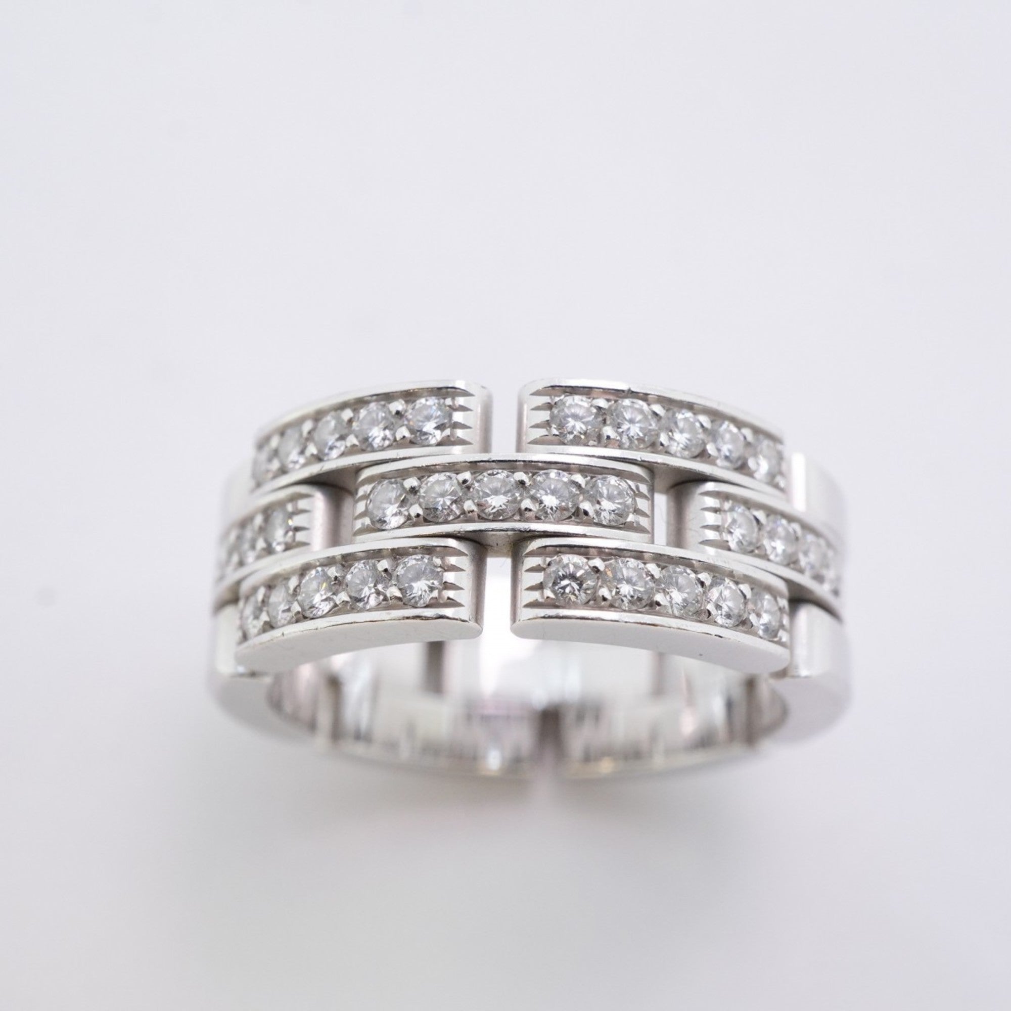 Panthere Ring 18K White Gold