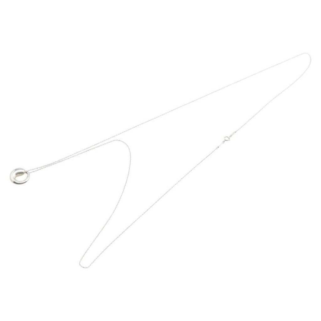 Eternal Circle Pendant Necklace Sterling Silver