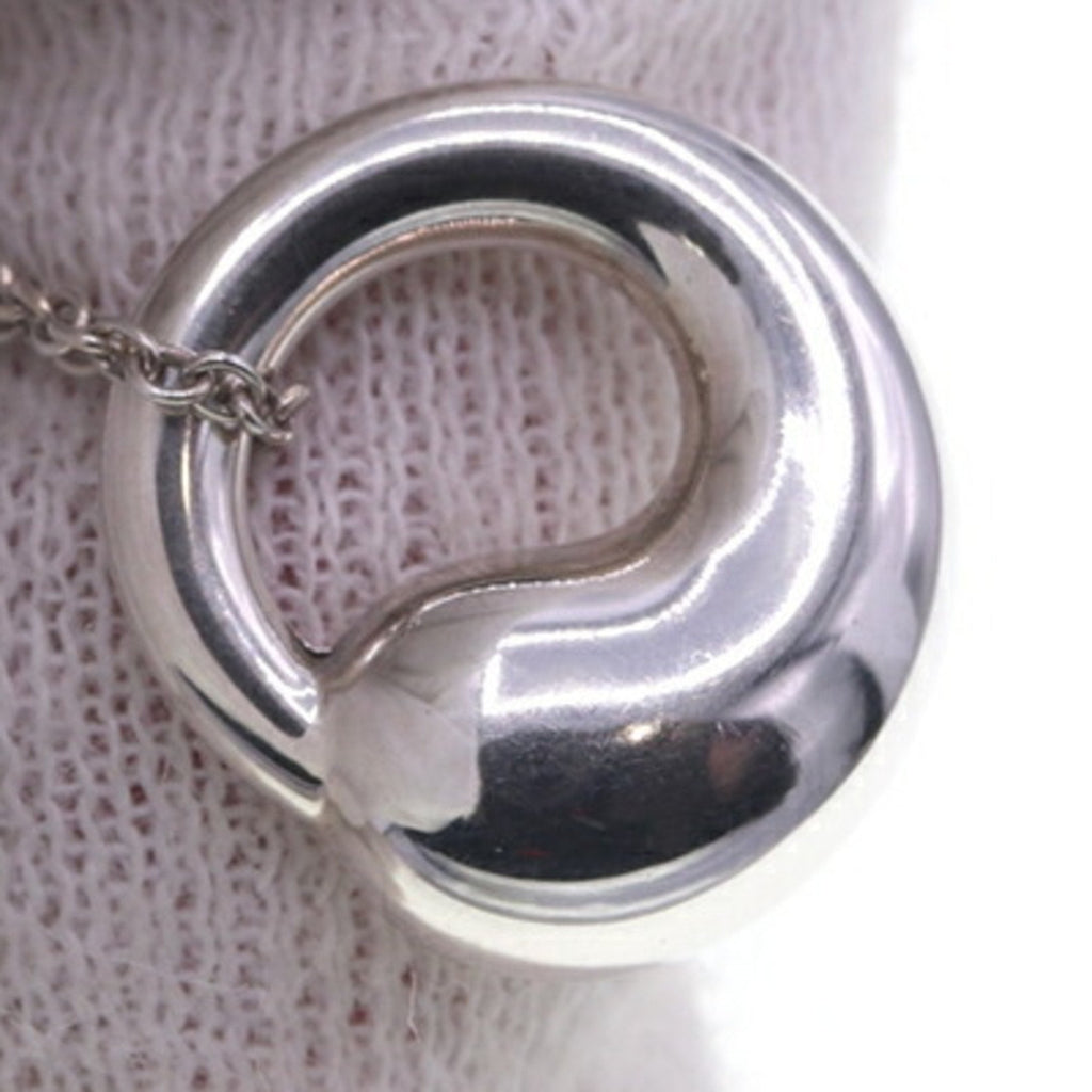 Elsa Peretti Pendant Necklace Sterling Silver 13mm