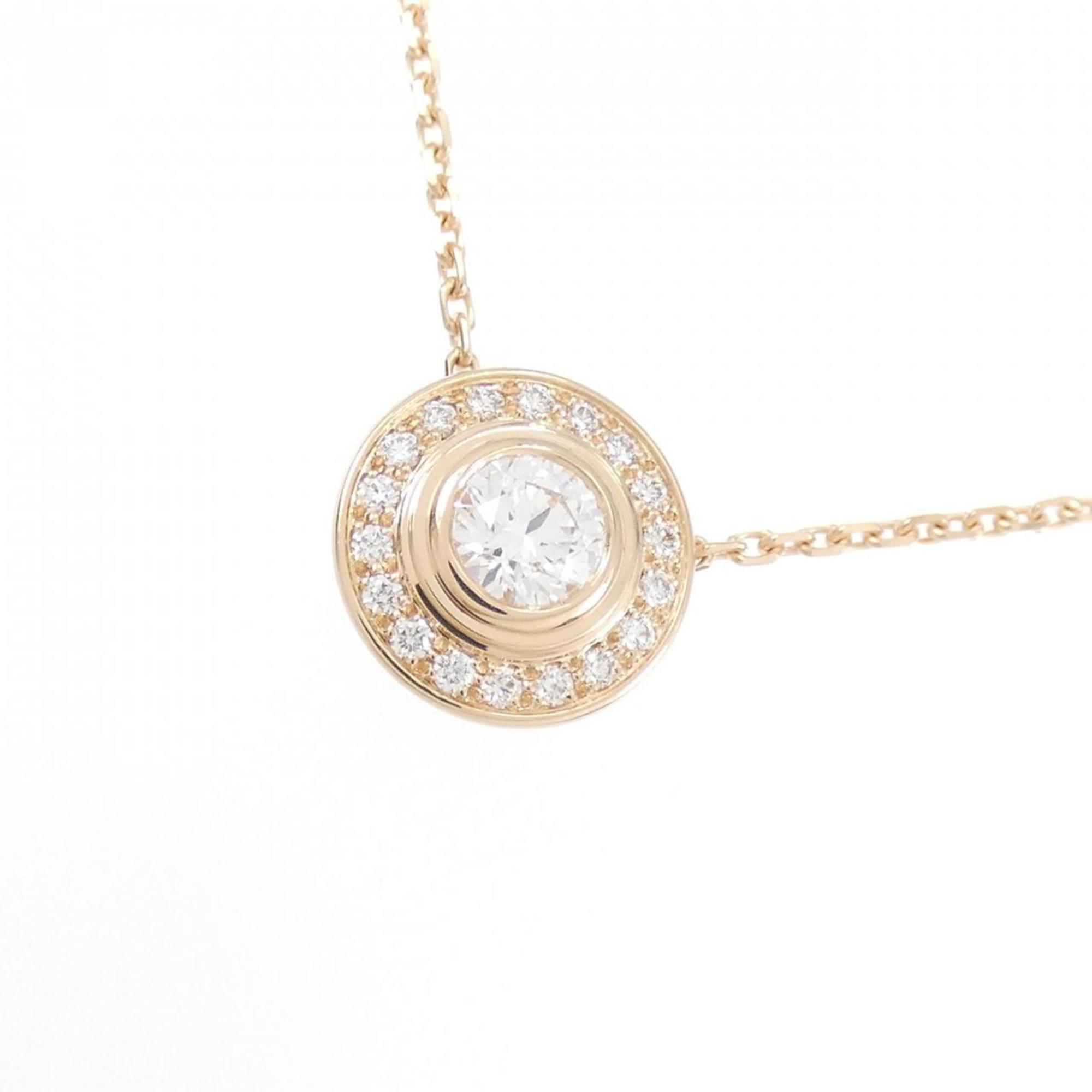 D'Amour Pendant Necklace 18K Rose Gold with Diamond