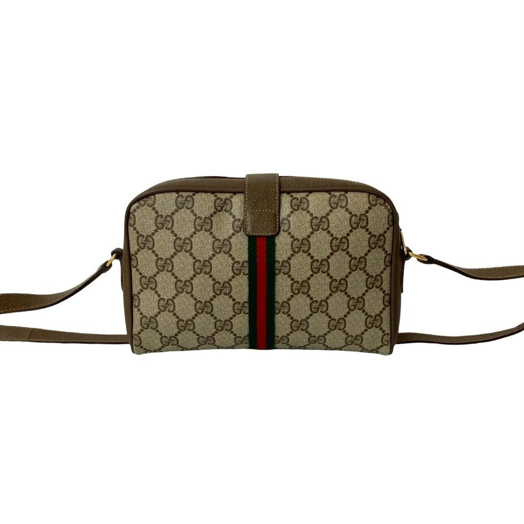 Ophidia Shoulder Bag GG Coated Canvas Mini