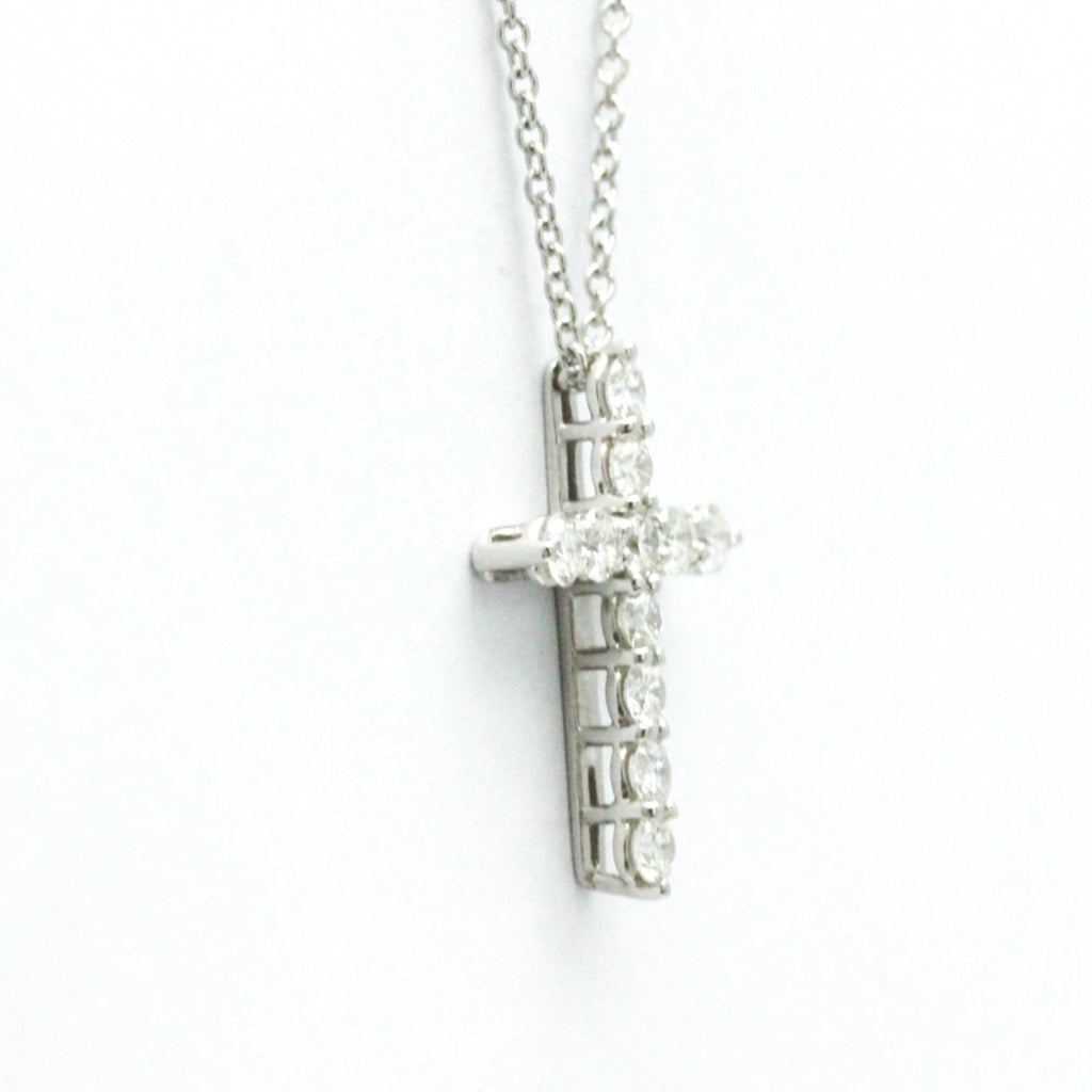 Small Pendant Necklace Platinum with Diamond