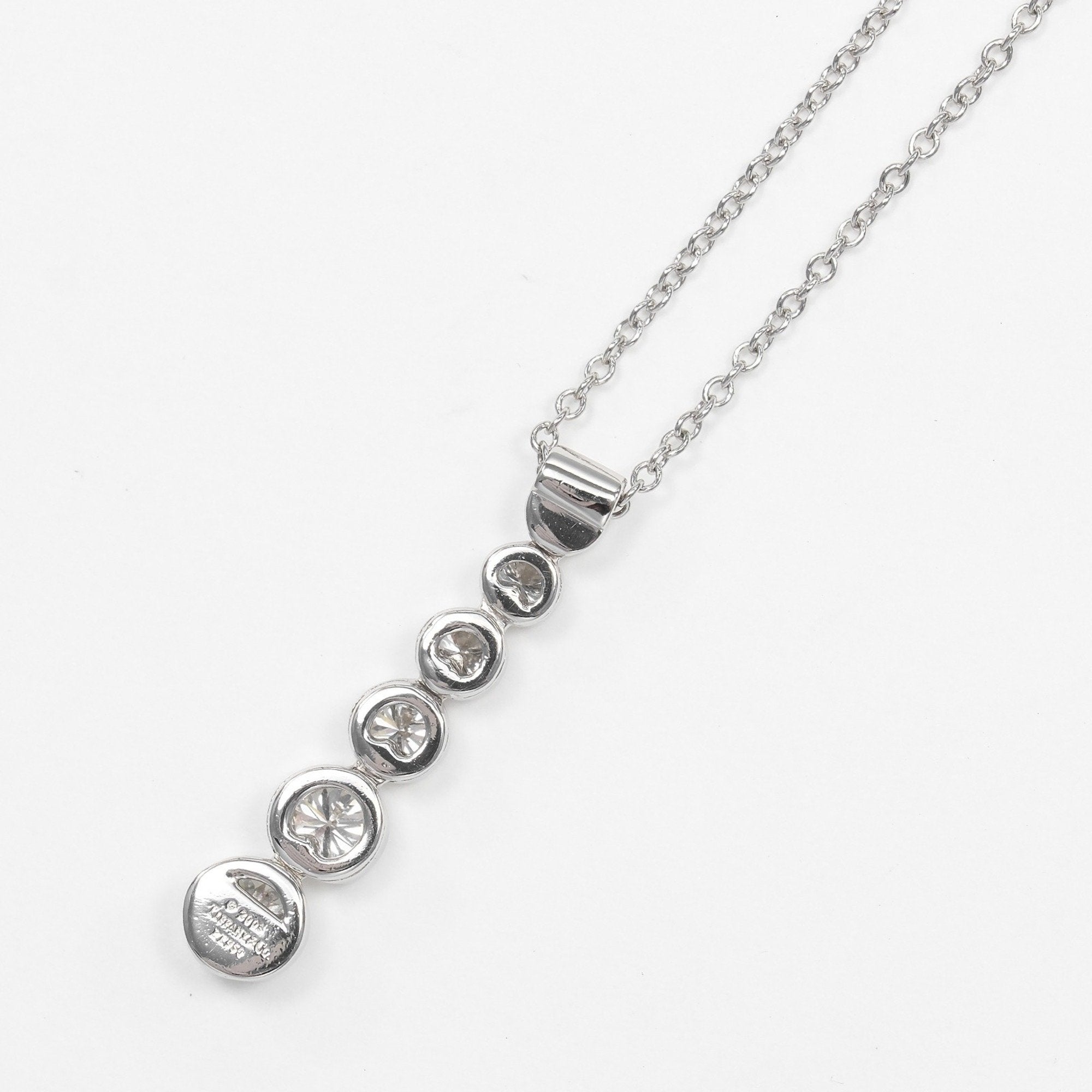 Pendant Necklace Platinum with Diamond