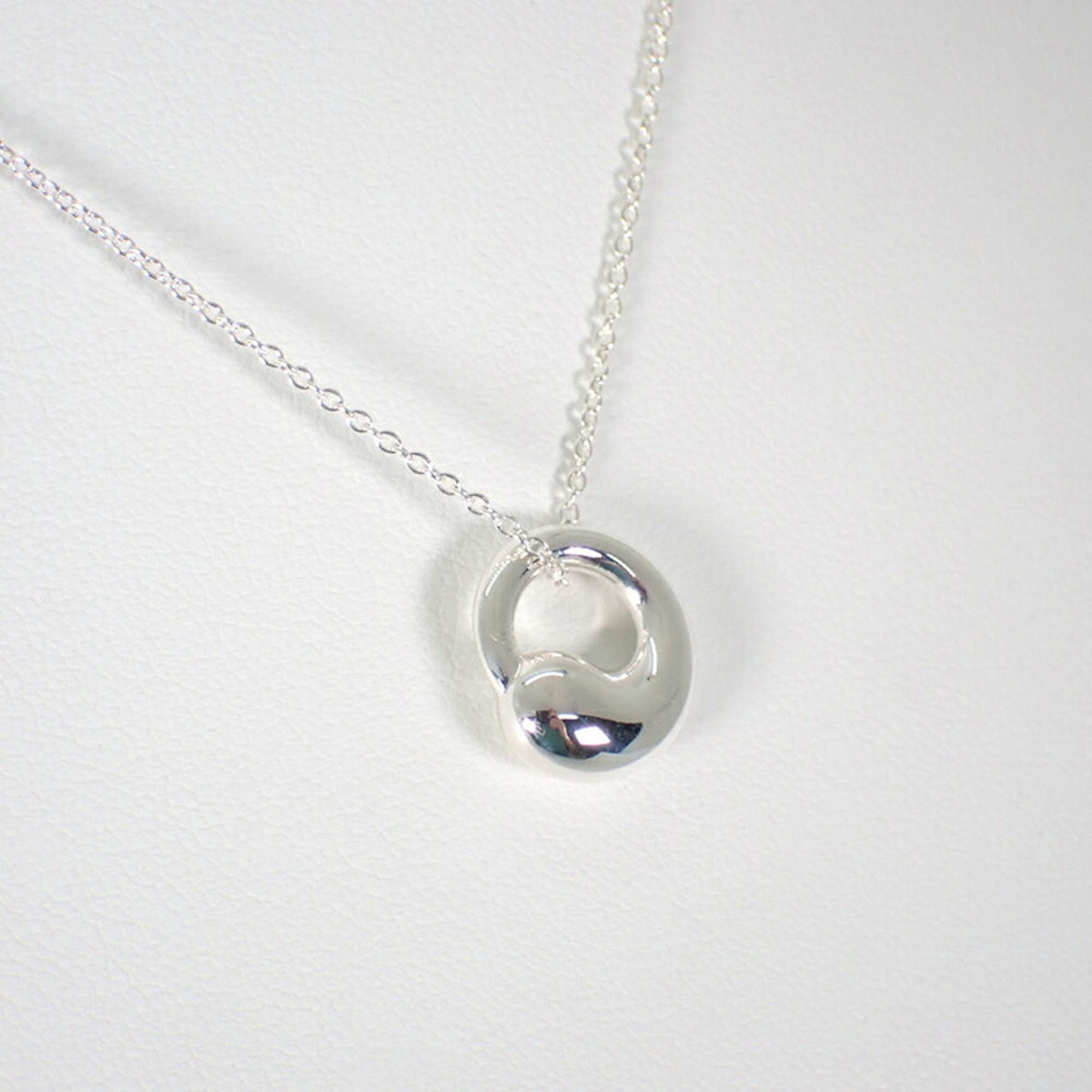 Eternal Circle Pendant Necklace Sterling Silver