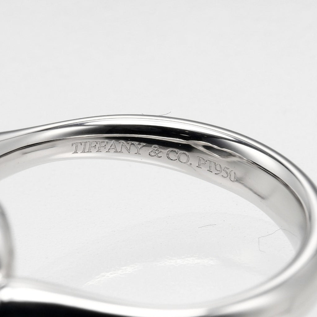 Open Heart Ring Platinum 8.1mm