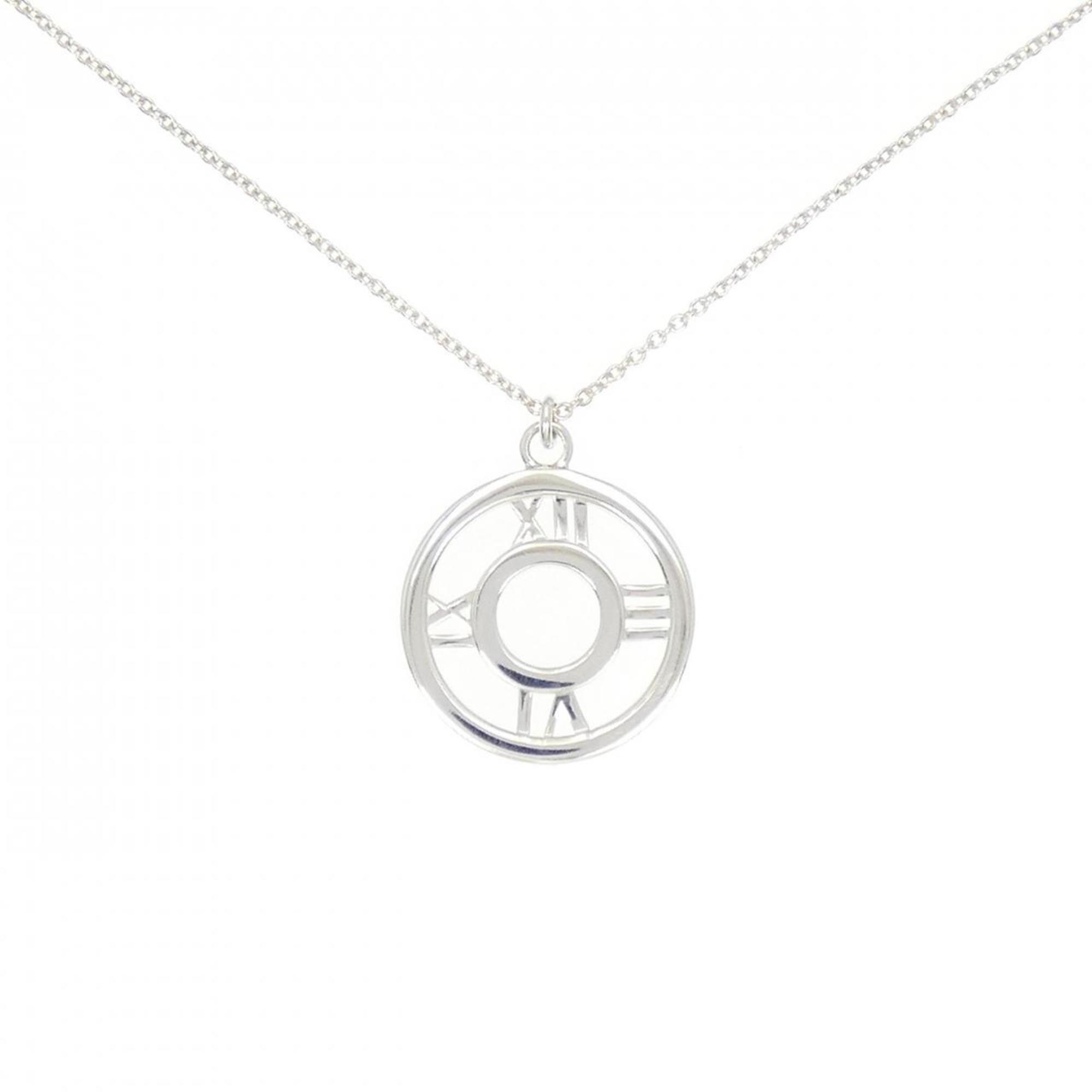 Atlas Pendant Necklace Sterling Silver