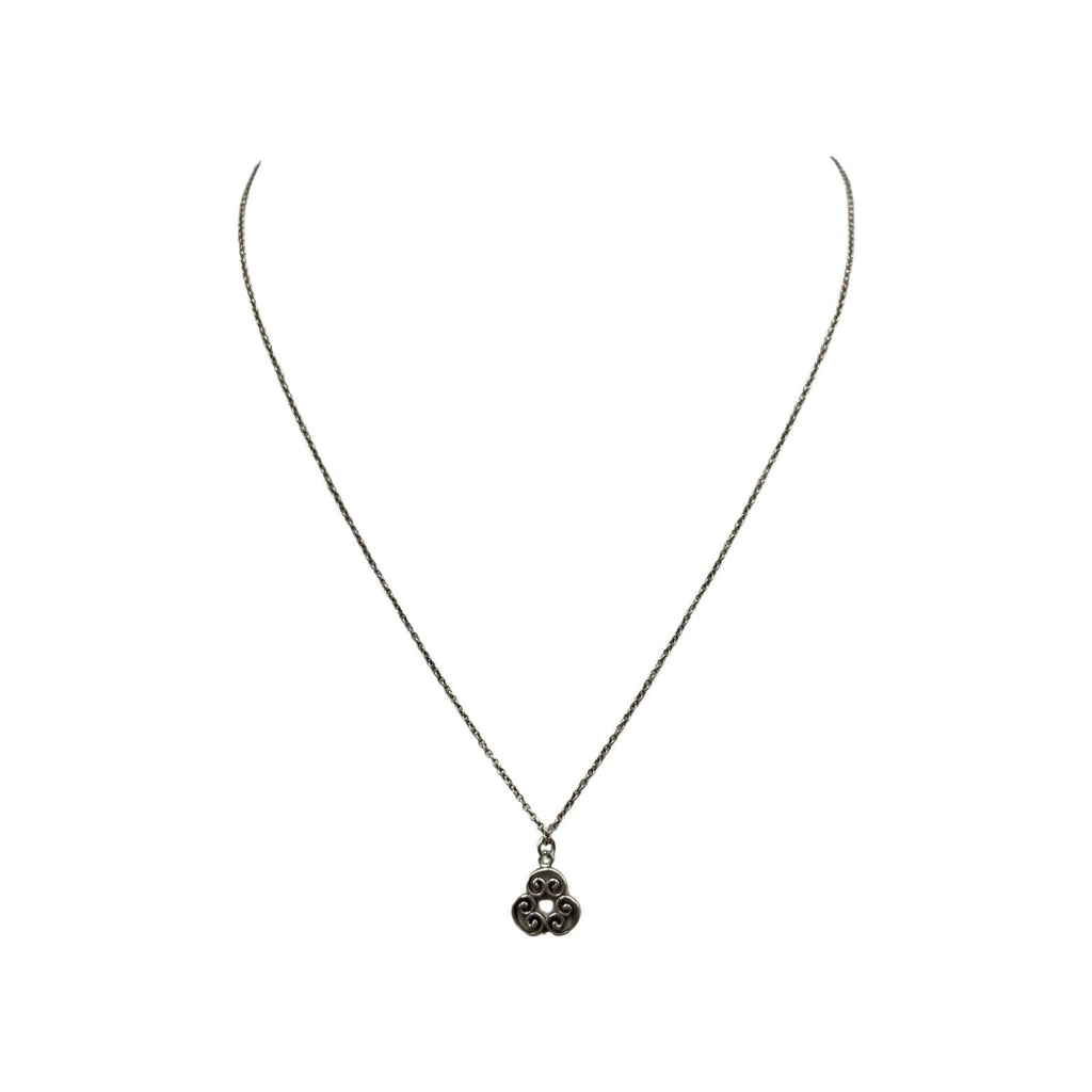 Goldoni Triplo Pendant Necklace Sterling Silver