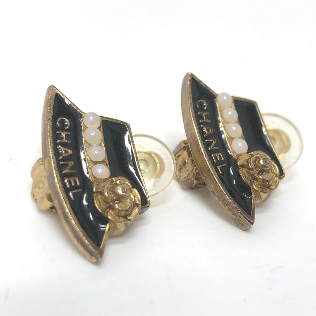 Earrings Gold-Tone Metal