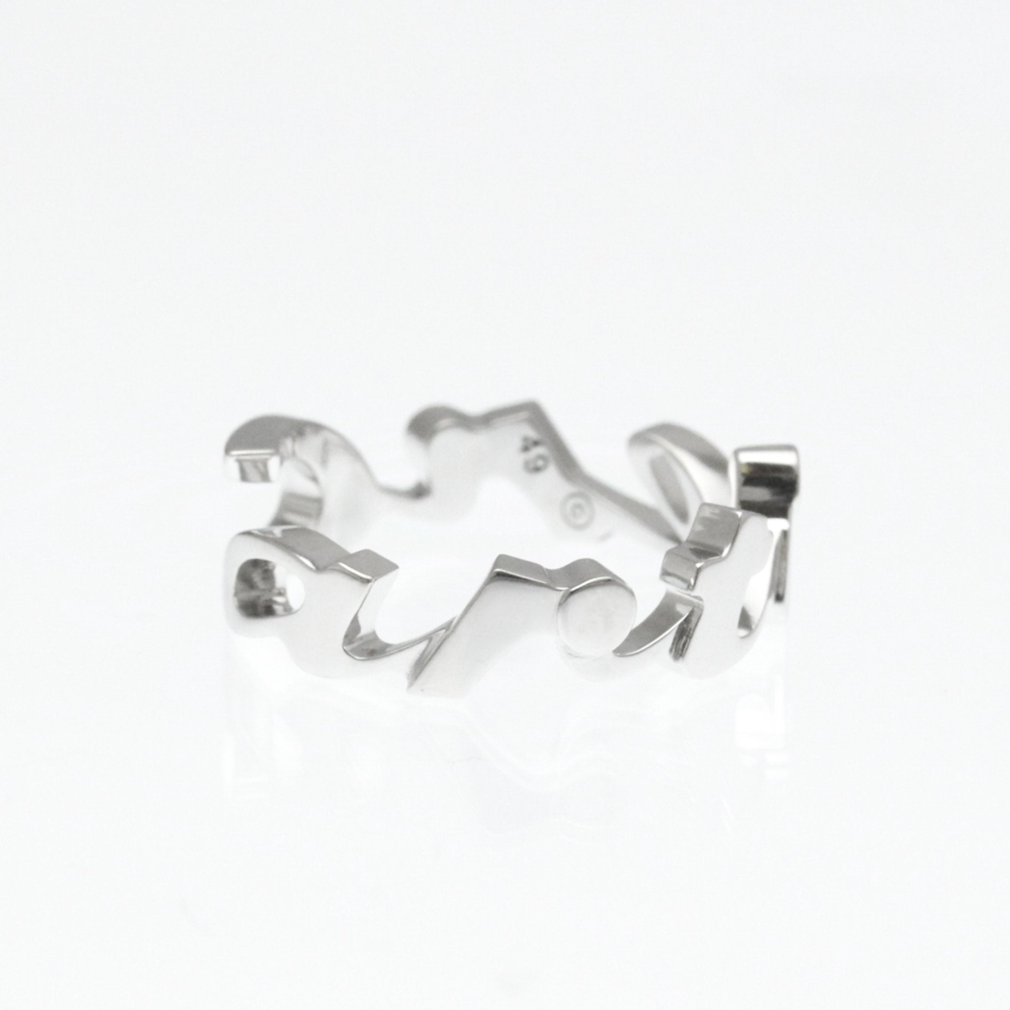 Band Ring 18K White Gold