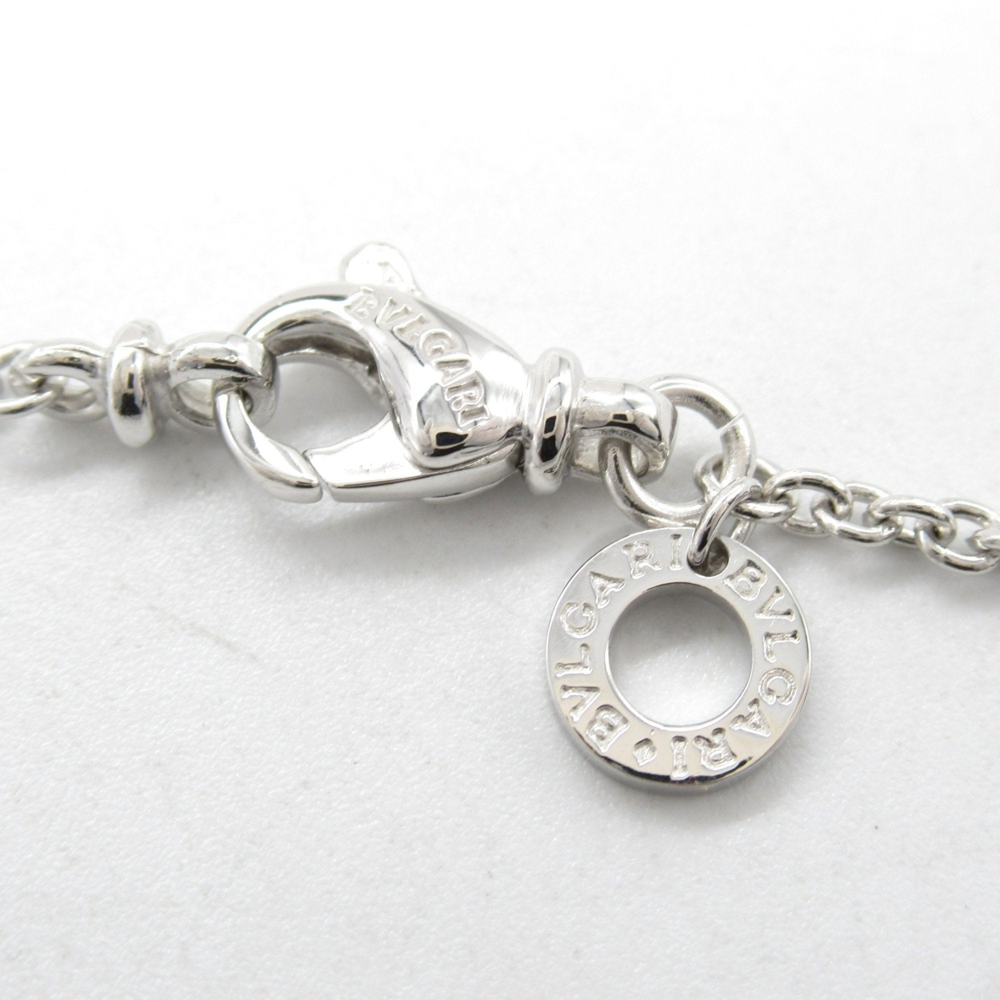 B.Zero1 Pendant Necklace 18K White Gold