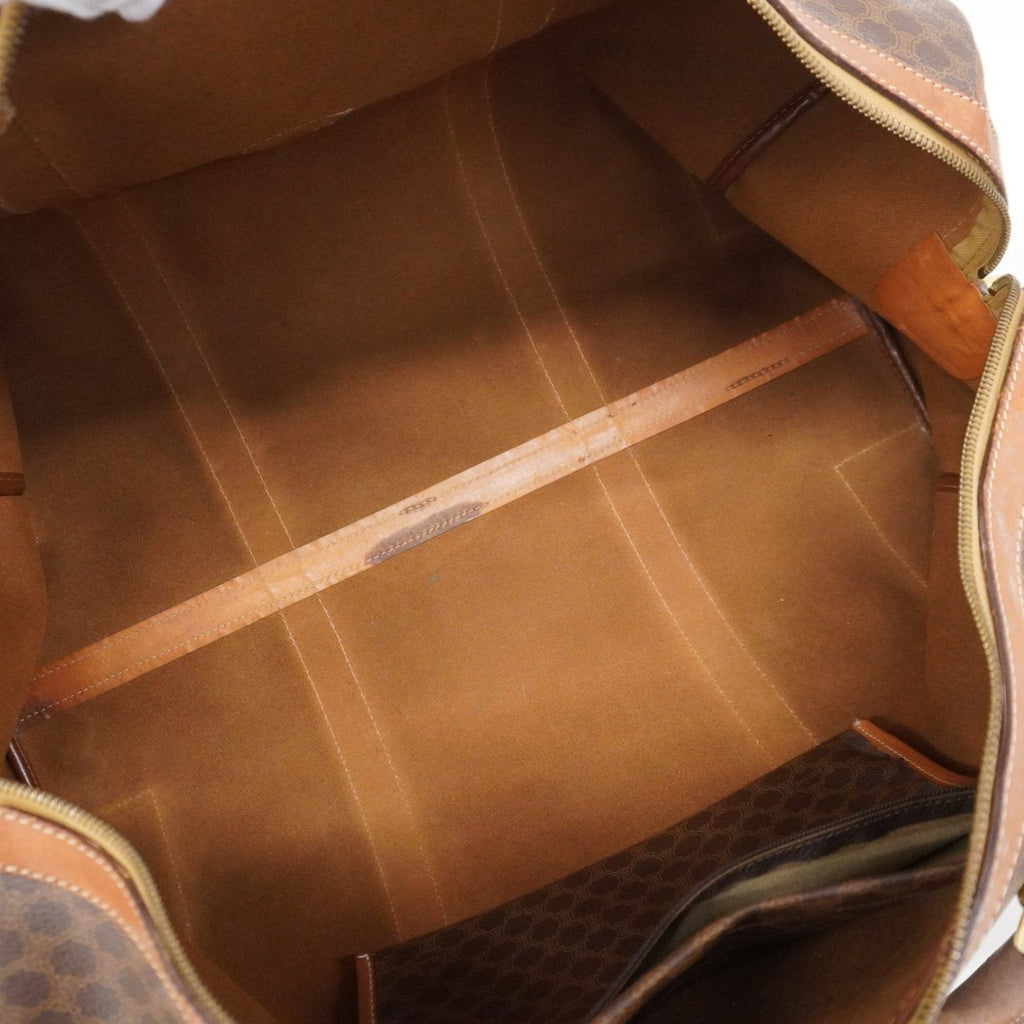 Vintage Duffle Bag Macadam Coated Canvas Large