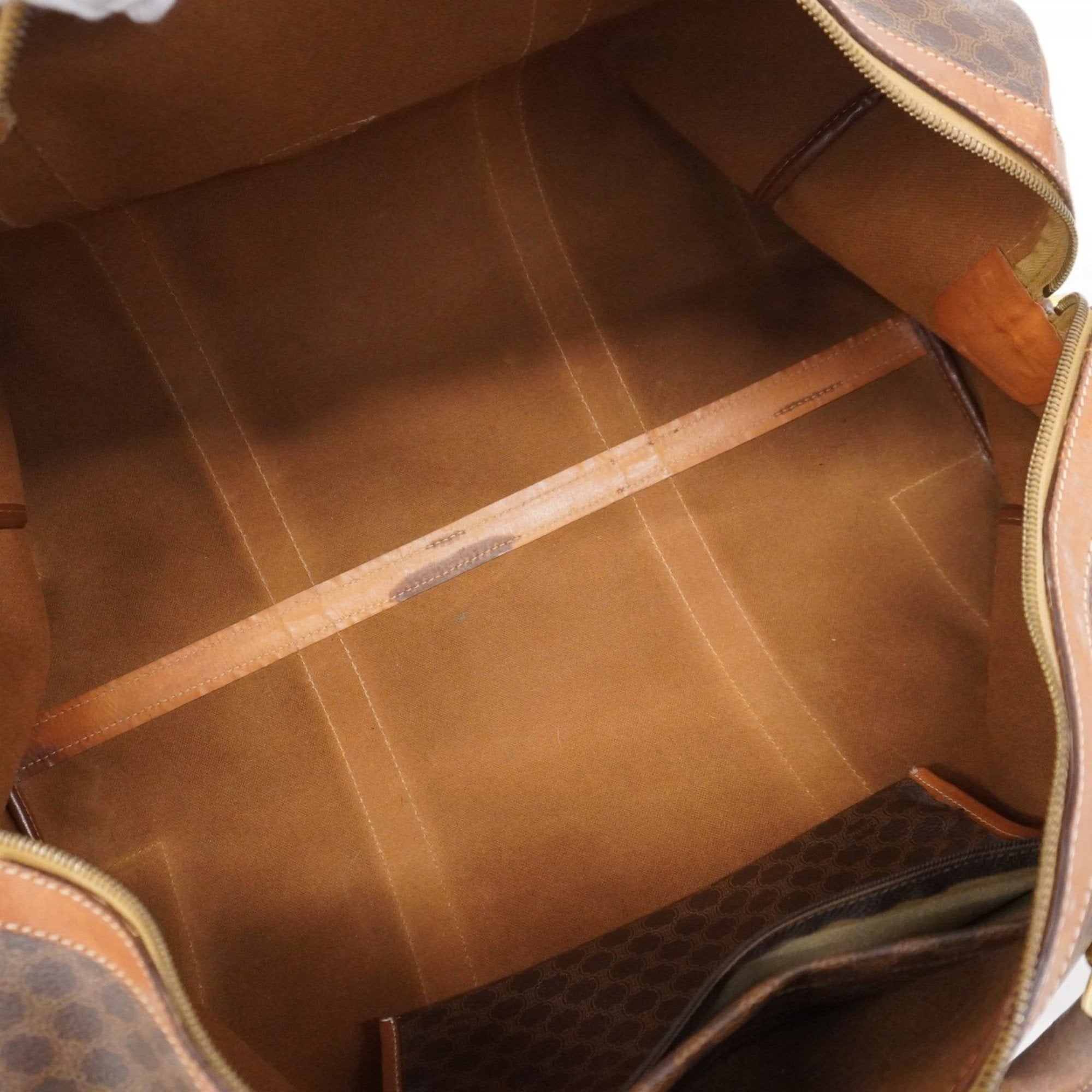 Vintage Duffle Bag Macadam Coated Canvas Large