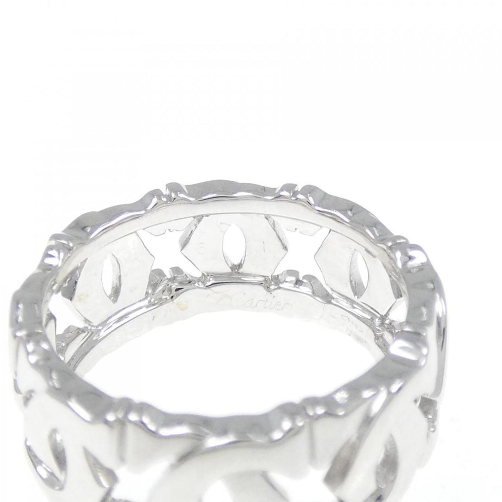 Entrelacé Ring 18K White Gold Small