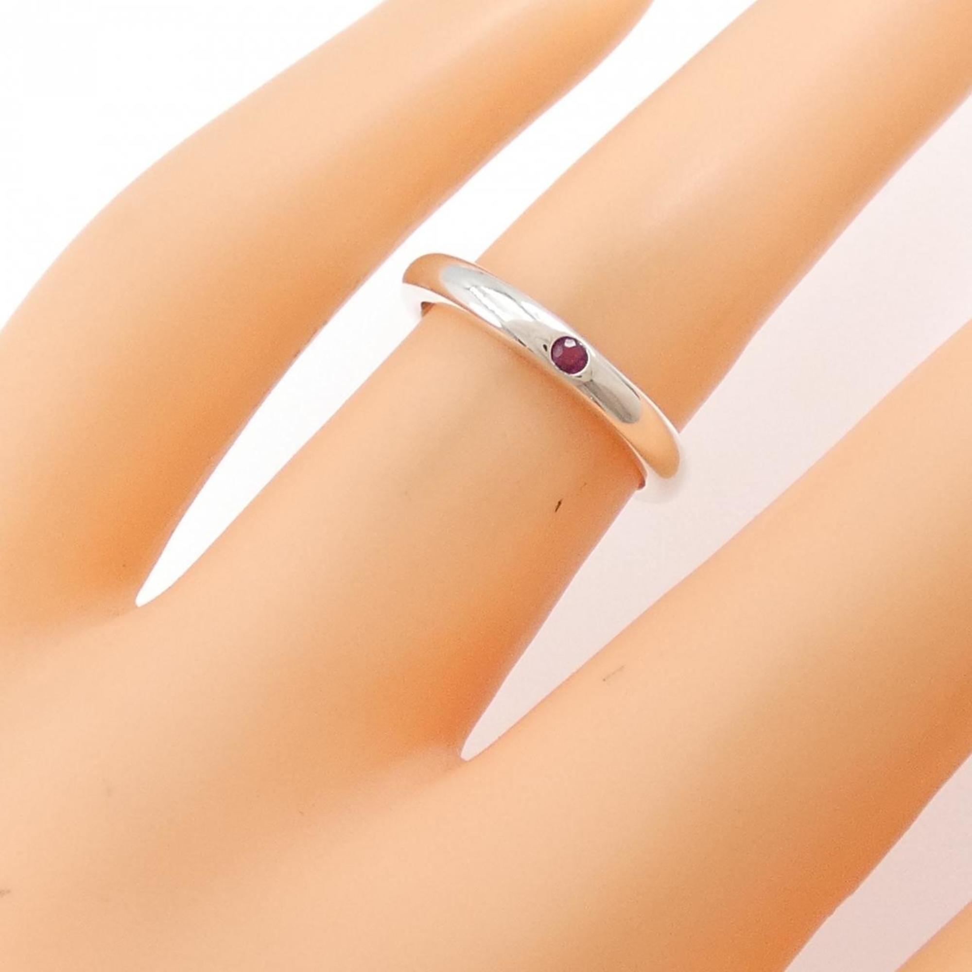 Ring Sterling Silver with Ruby