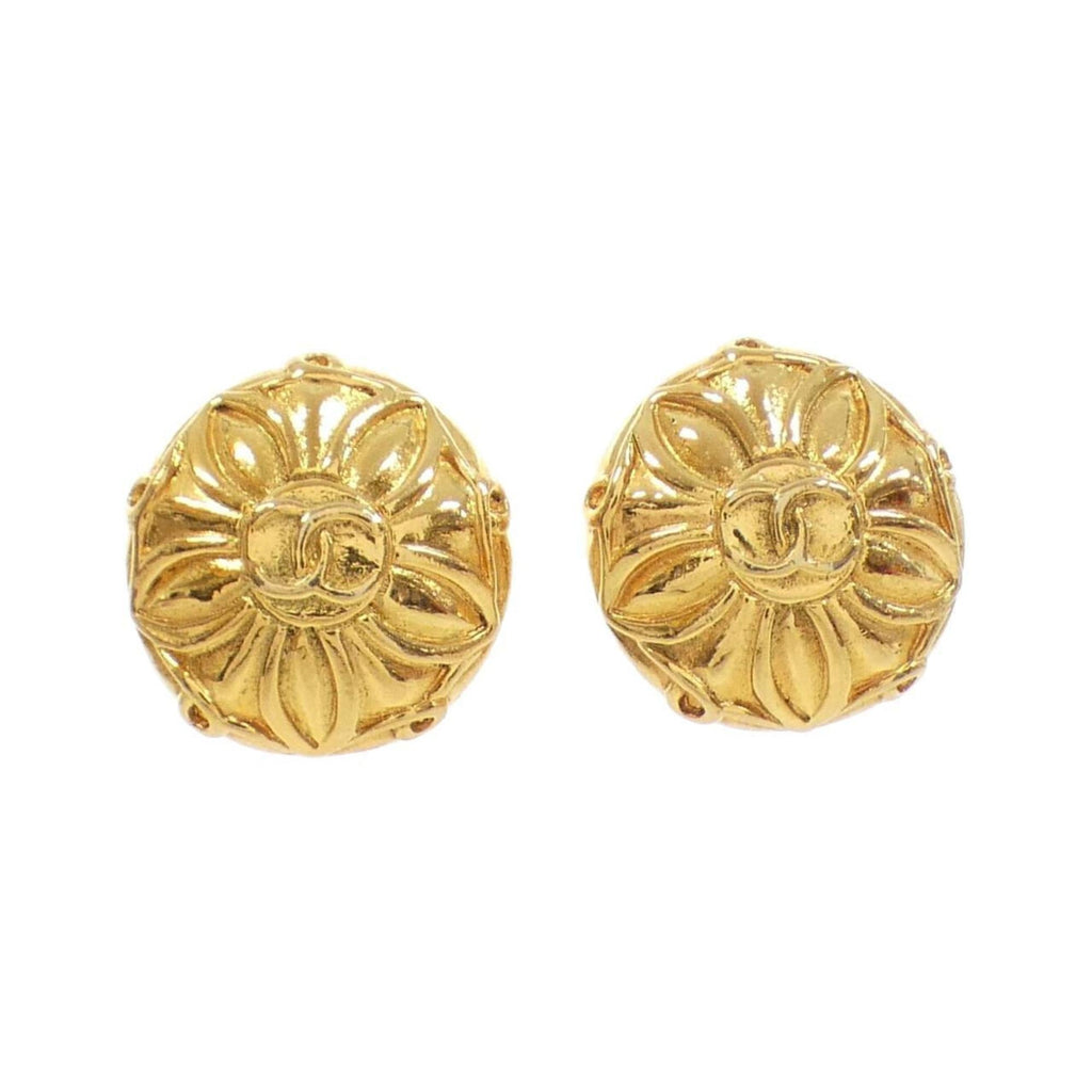 Clip-On Earrings Clip-On Gold-Tone Metal