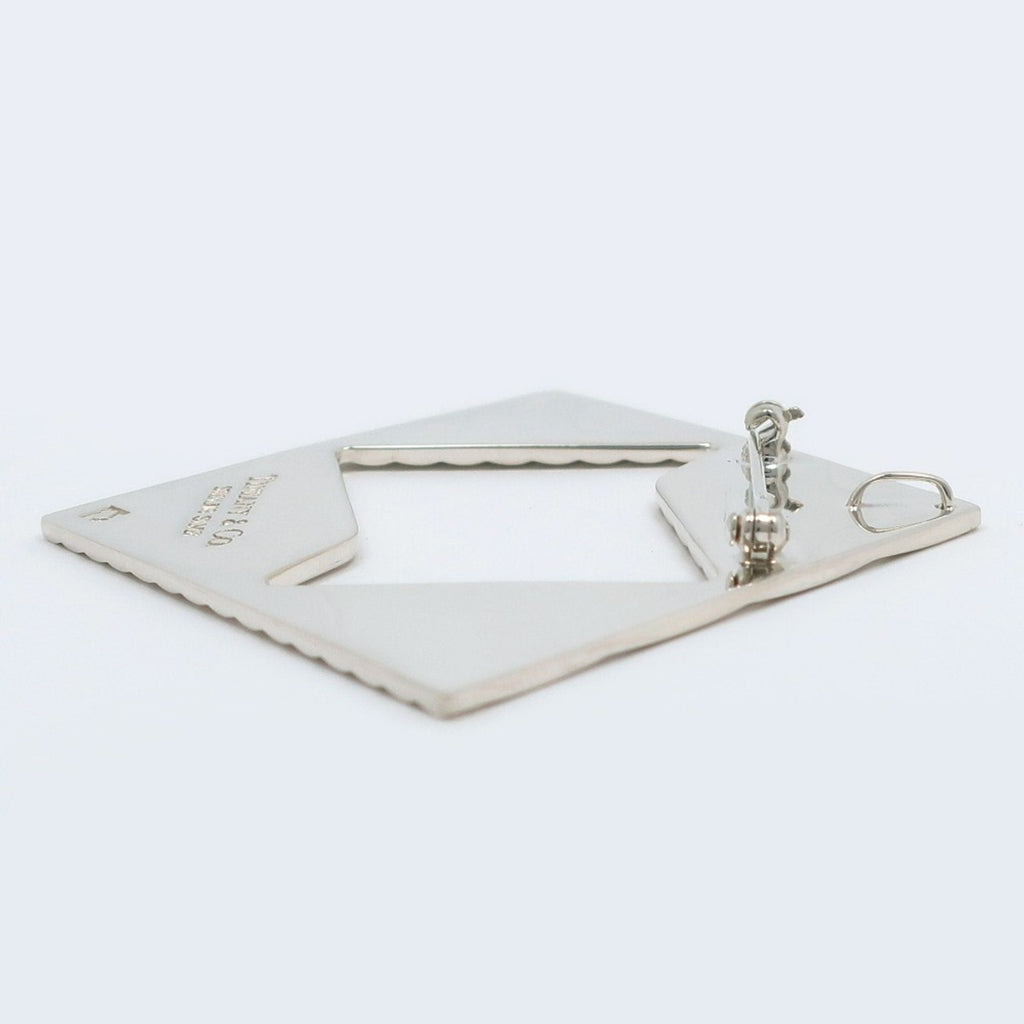 Square Brooch Sterling Silver