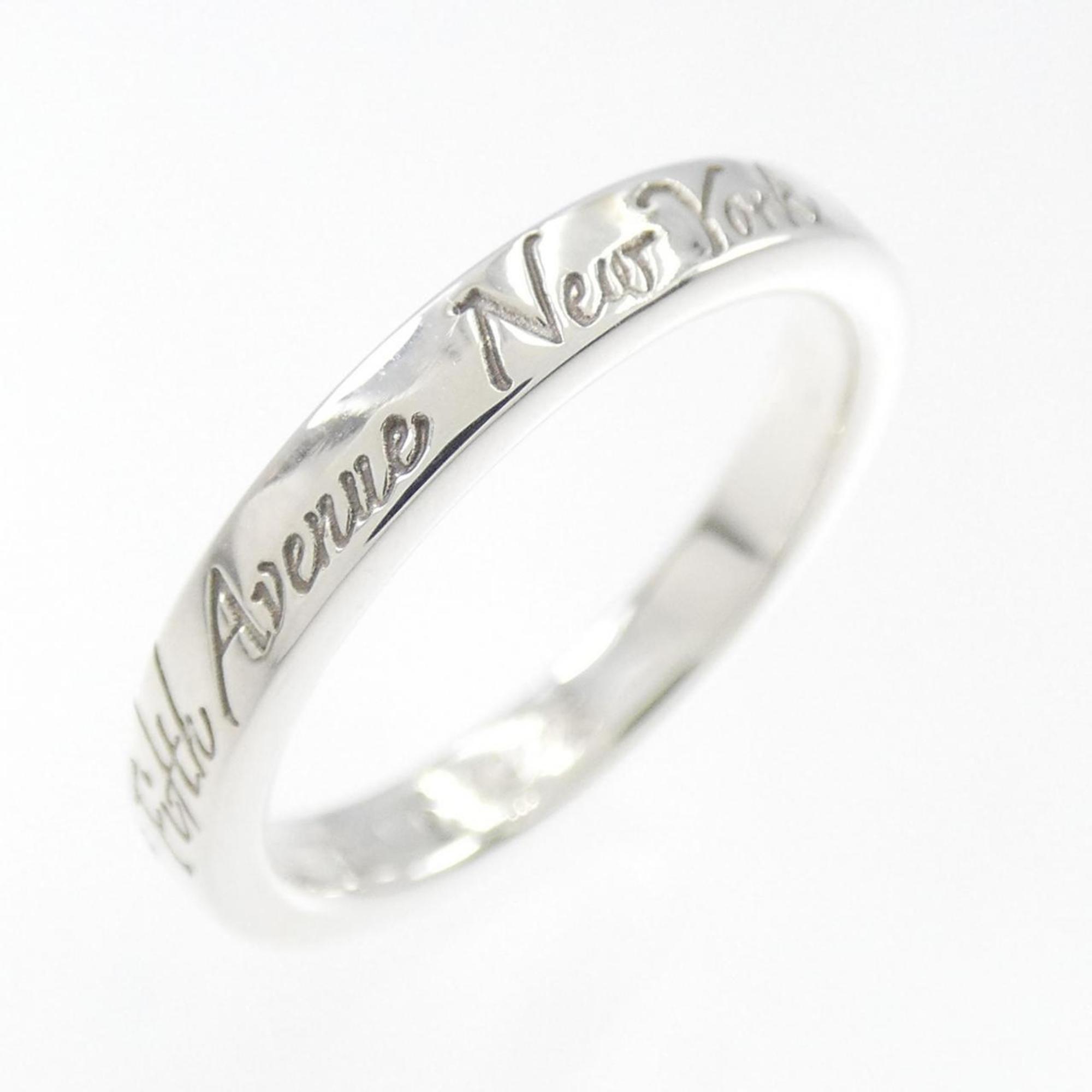 Notes Narrow Ring Sterling Silver