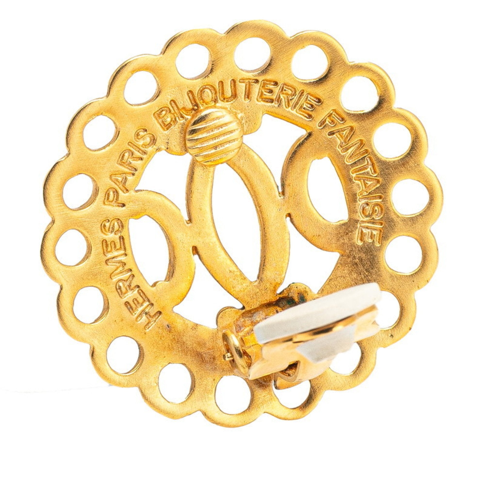 Clip-On Earrings Gold Plated