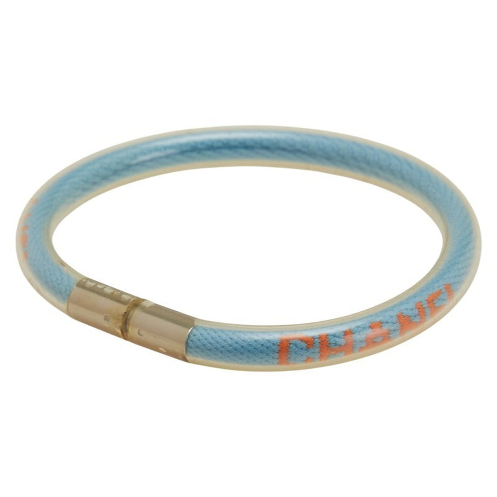 Bracelet Vinyl Blue and Gold