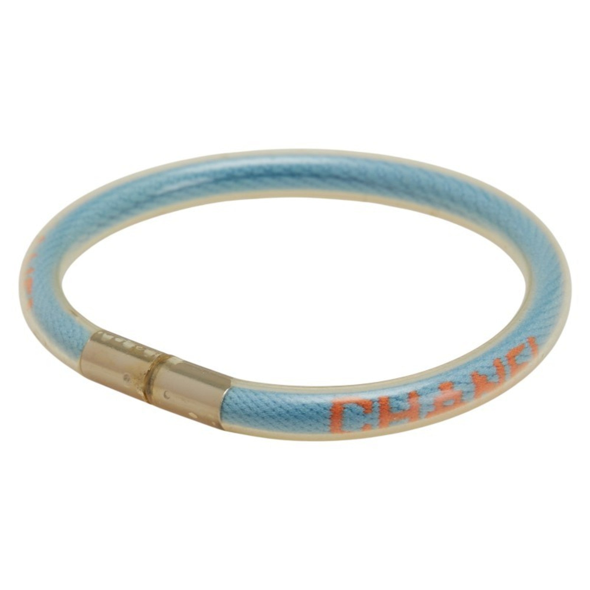 Bracelet Vinyl Blue and Gold