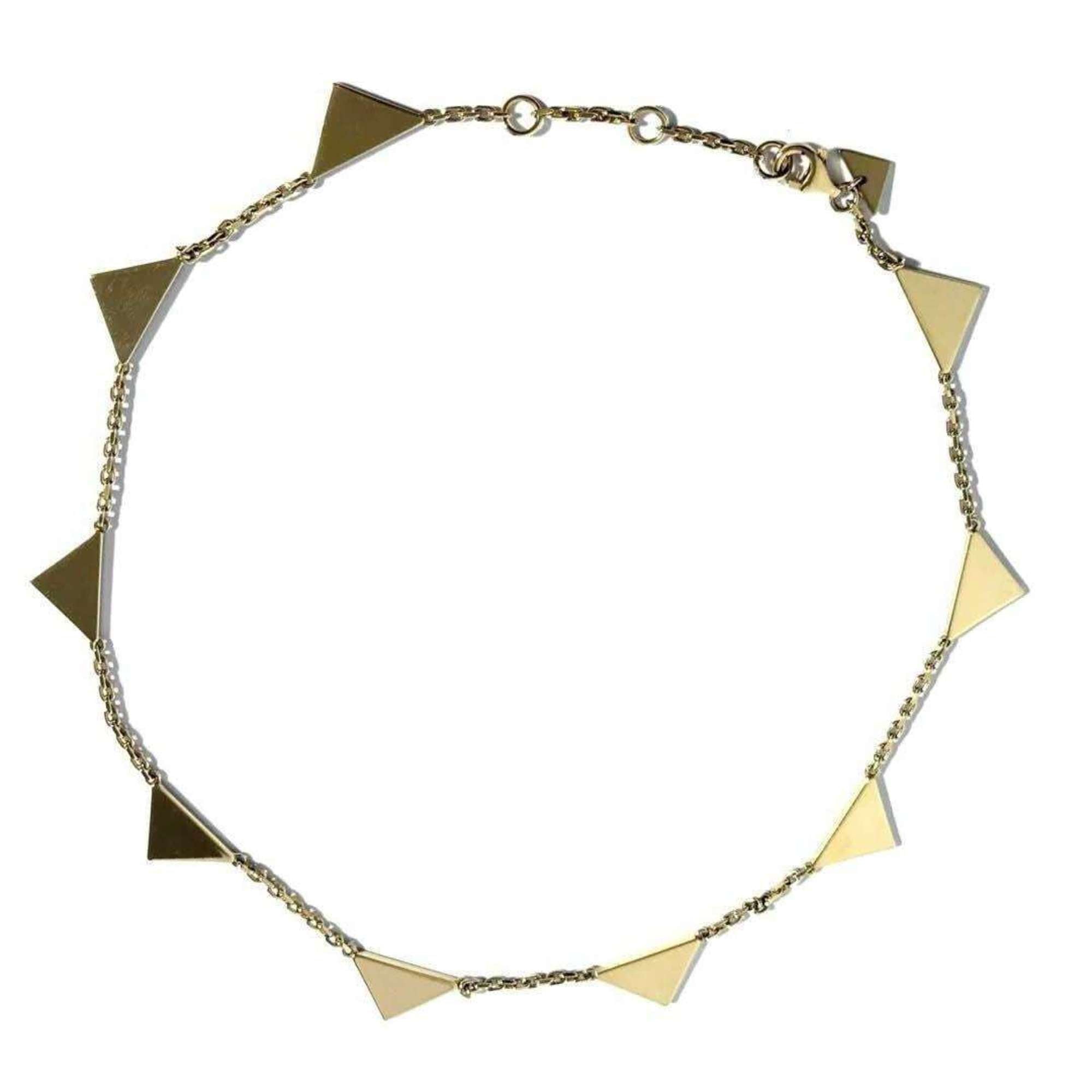 Pendant Necklace Enamel Metal