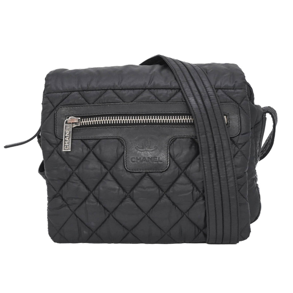 Coco Cocoon Messenger Bag Quilted Nylon Medium