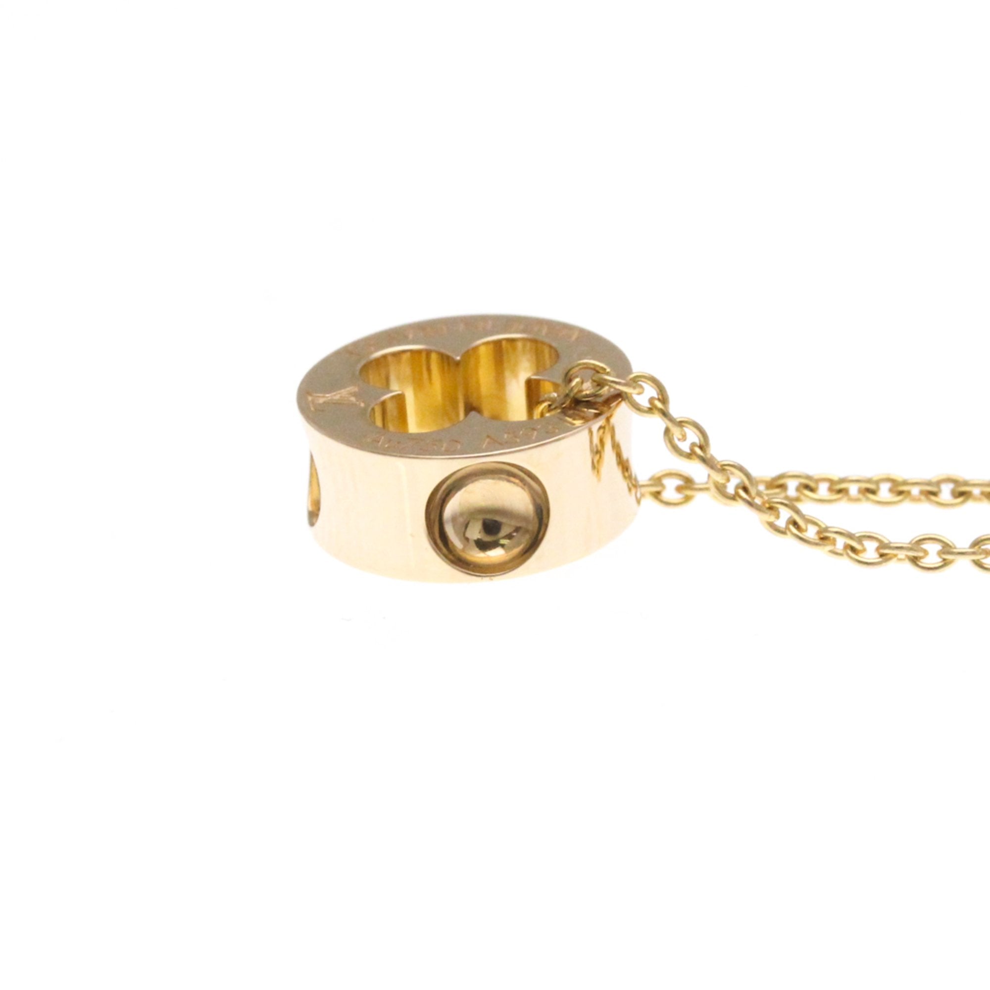 Pandanus Plant Pendant Necklace 18K Rose Gold