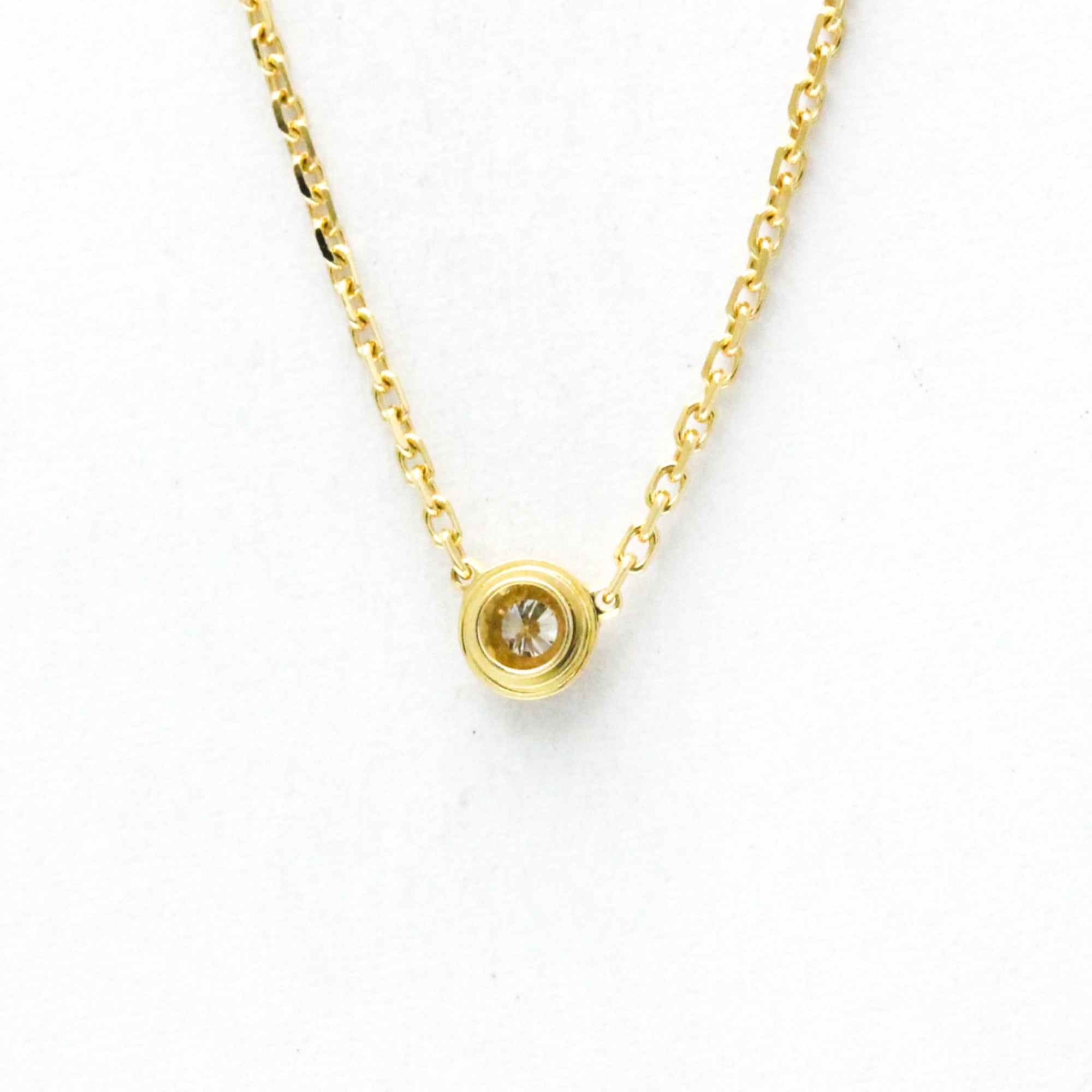 Pendant Necklace 18K Yellow Gold with Diamond