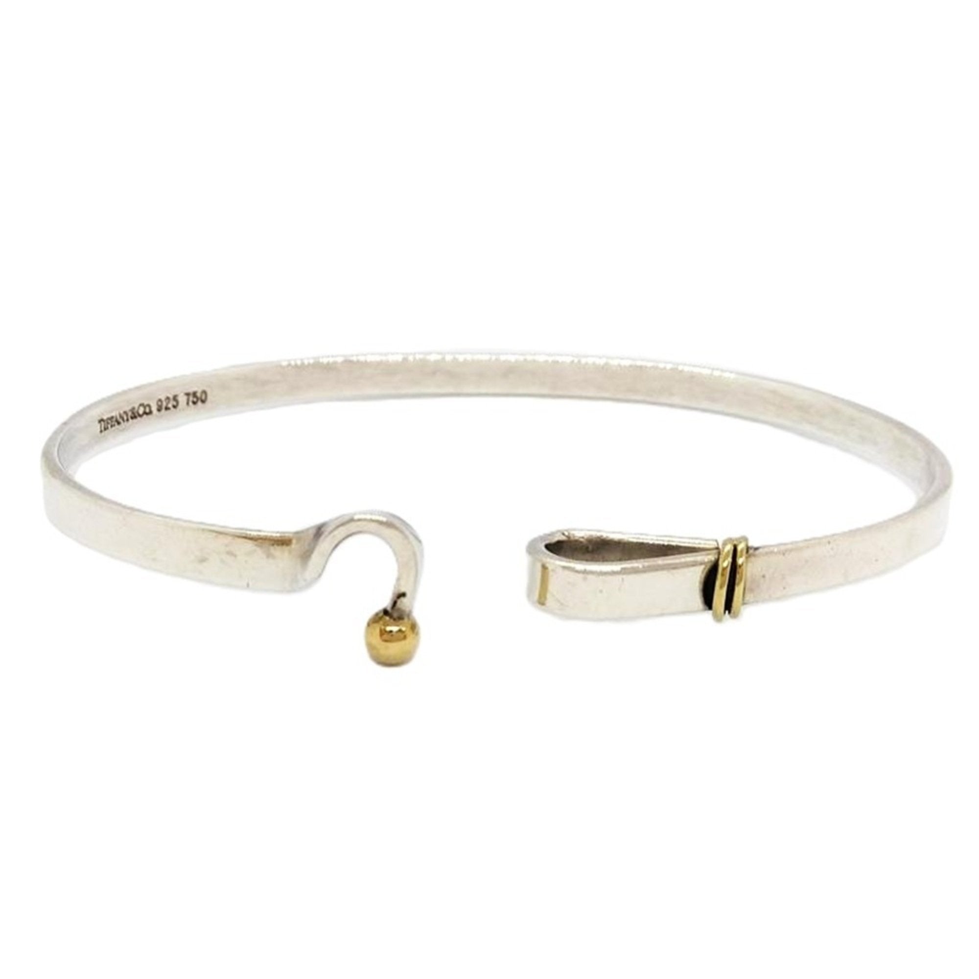 Hook Eye Bracelet 18K Gold and Sterling Silver