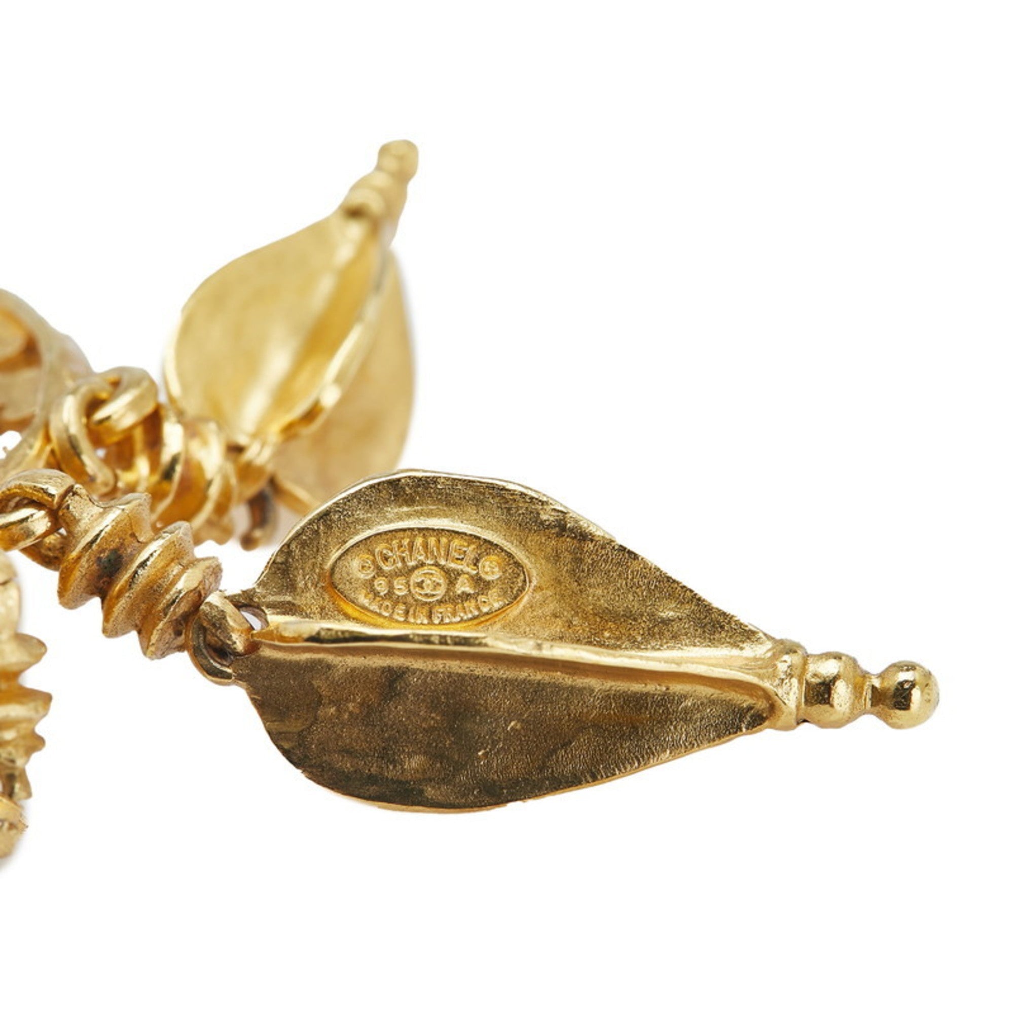 CC Logo Brooch Metal