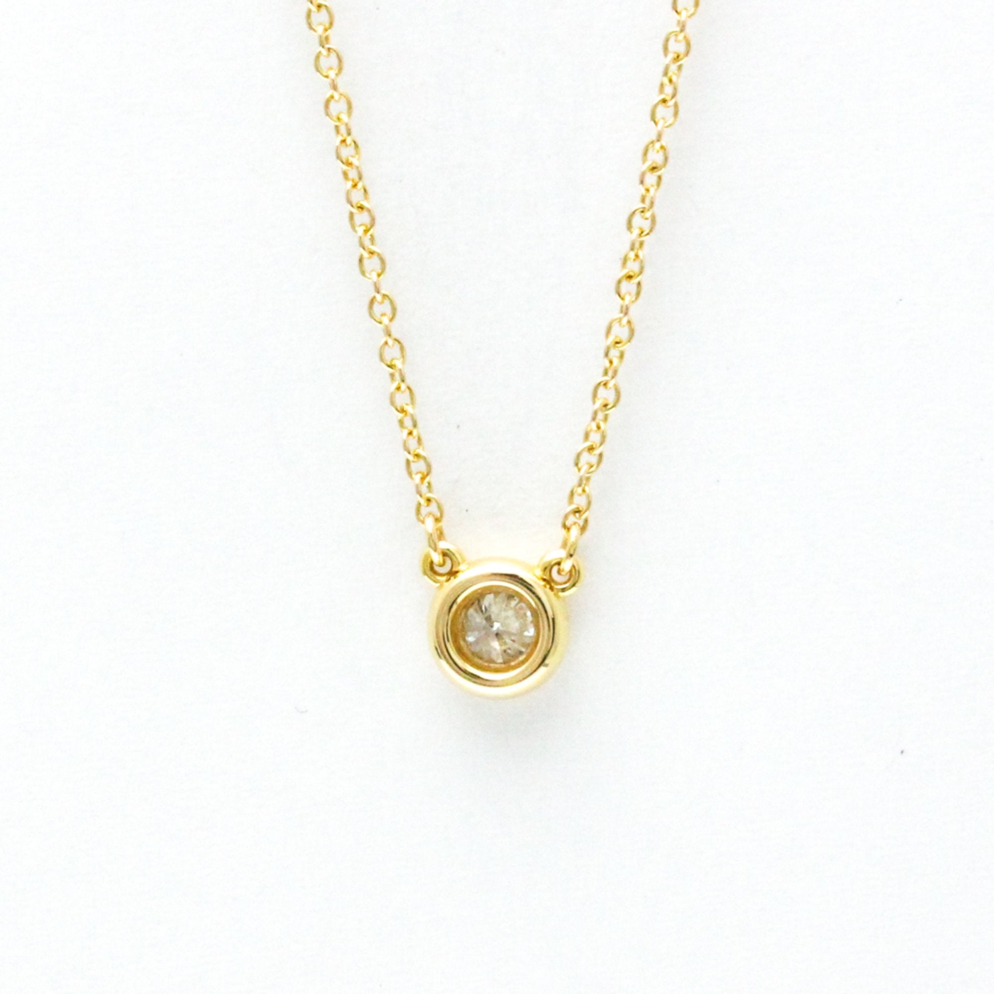 Pendant Necklace 18K Yellow Gold with Diamond