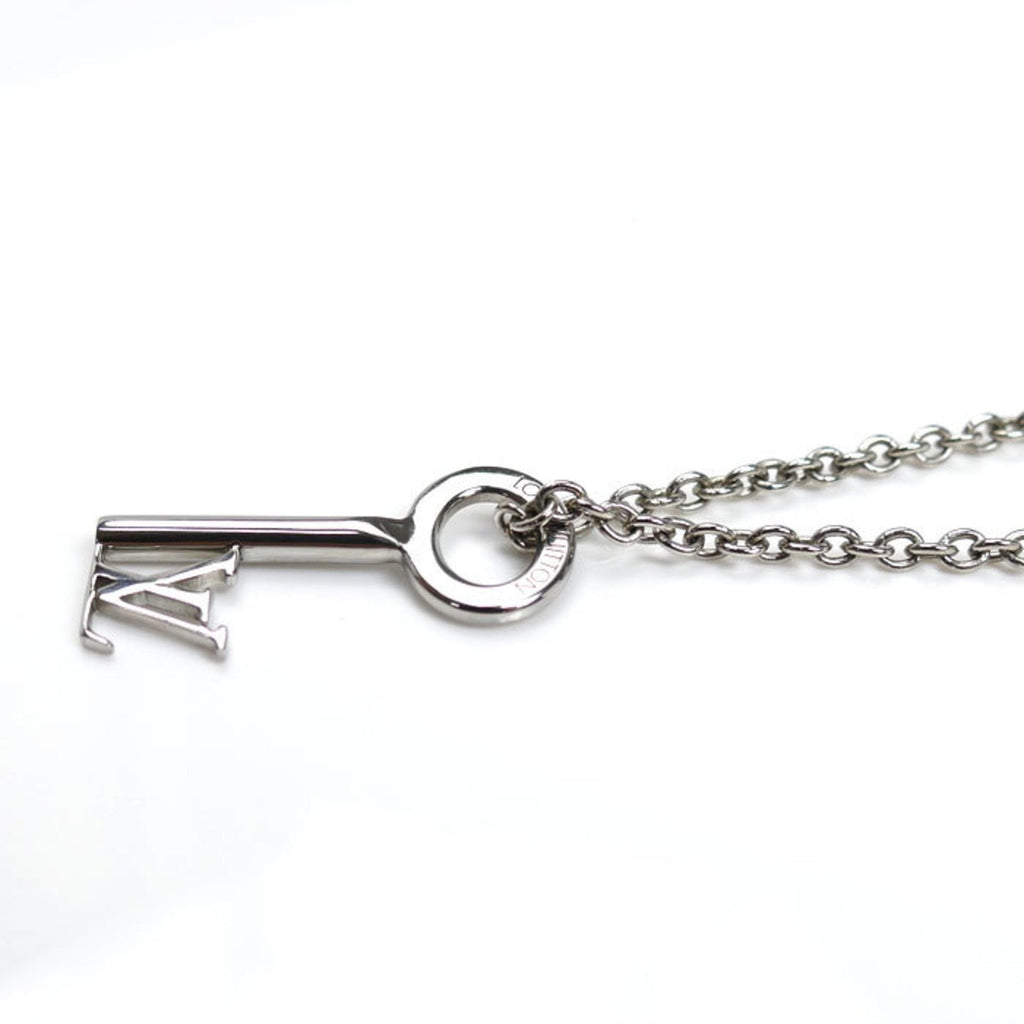 LV Key Pendant Necklace Metal