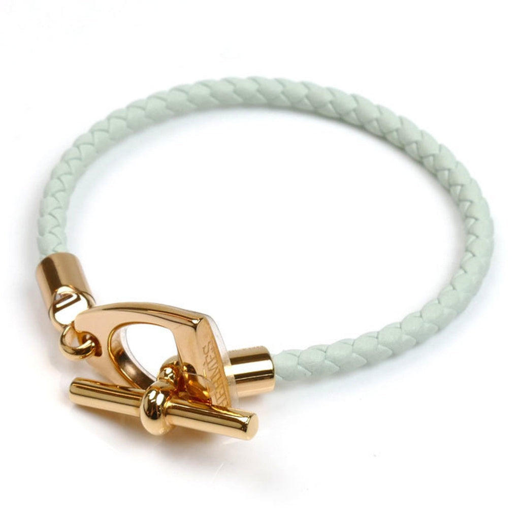 Charm Bracelet Swift Leather Vert