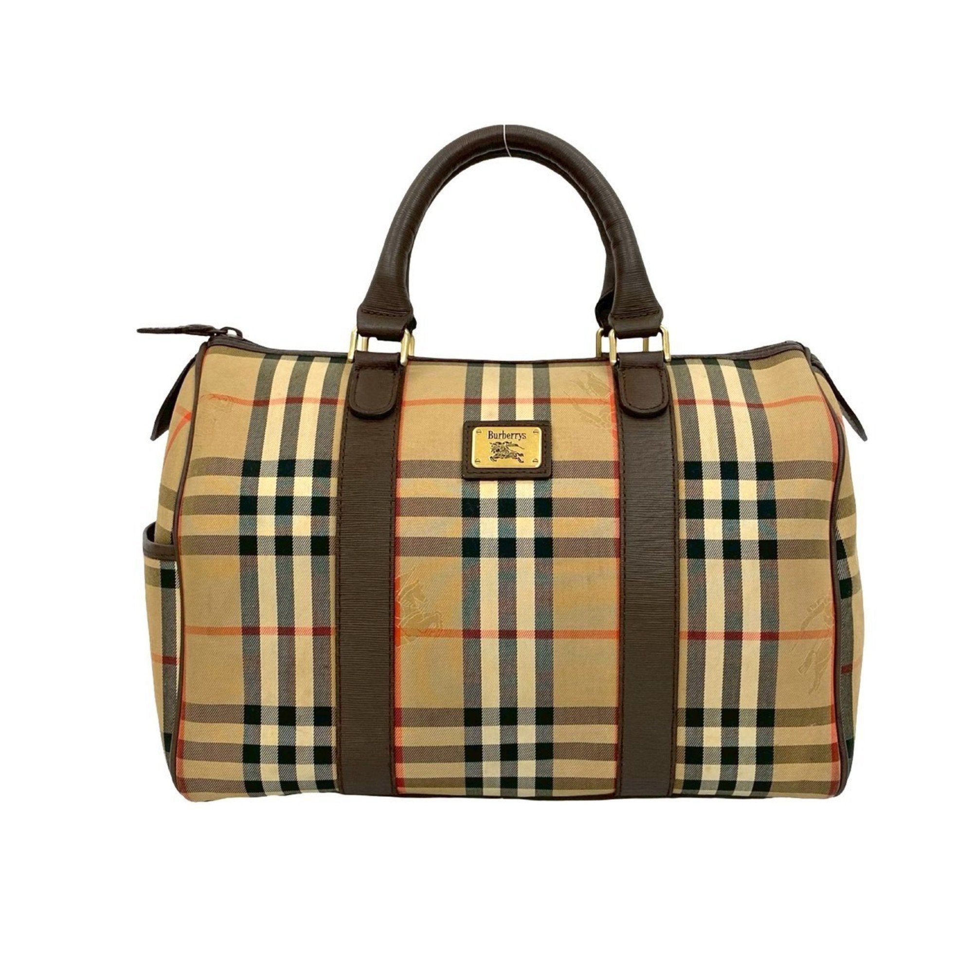 Convertible Weekend Duffle Bag Horseferry Check Canvas Medium