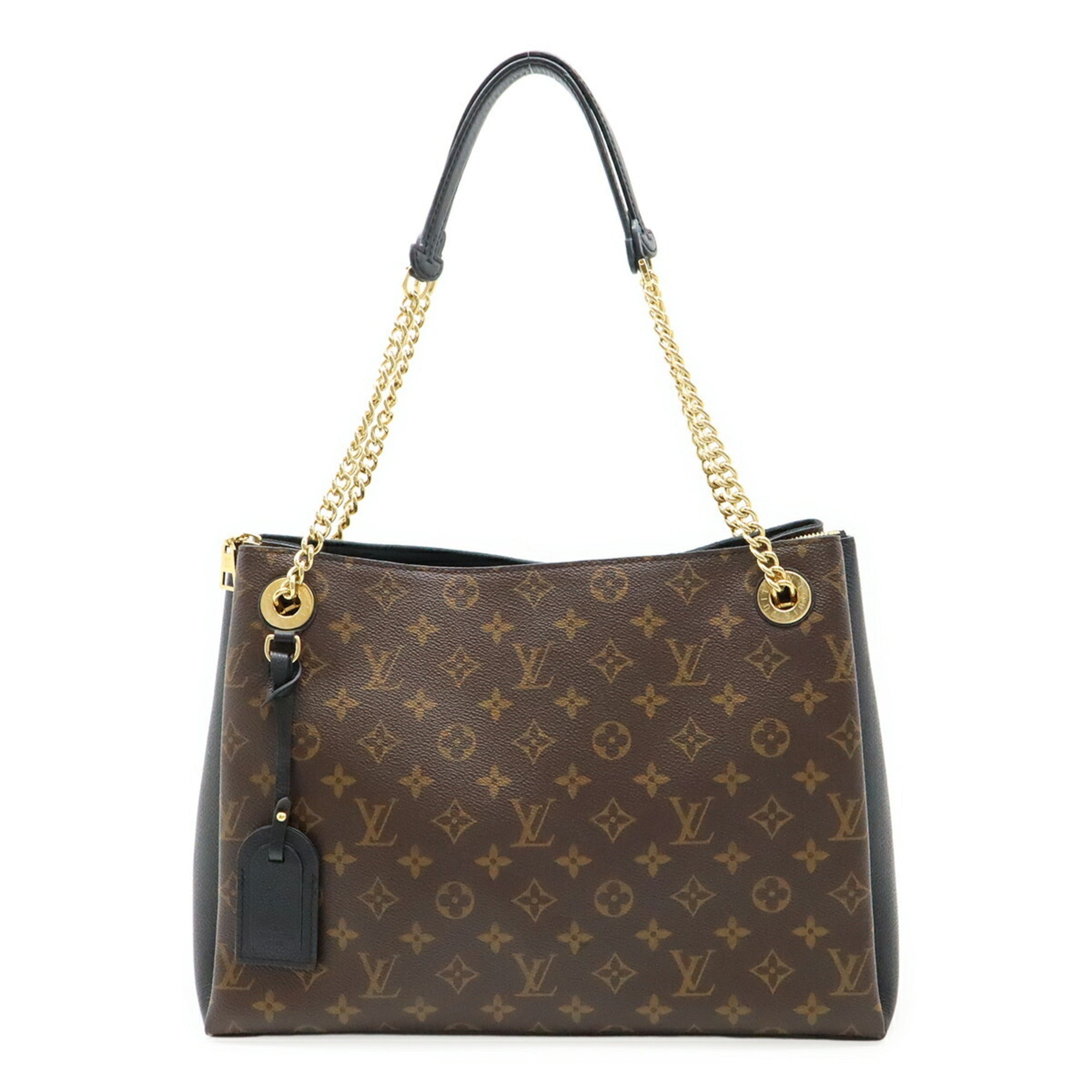 Surene Handbag Monogram Canvas with Leather MM