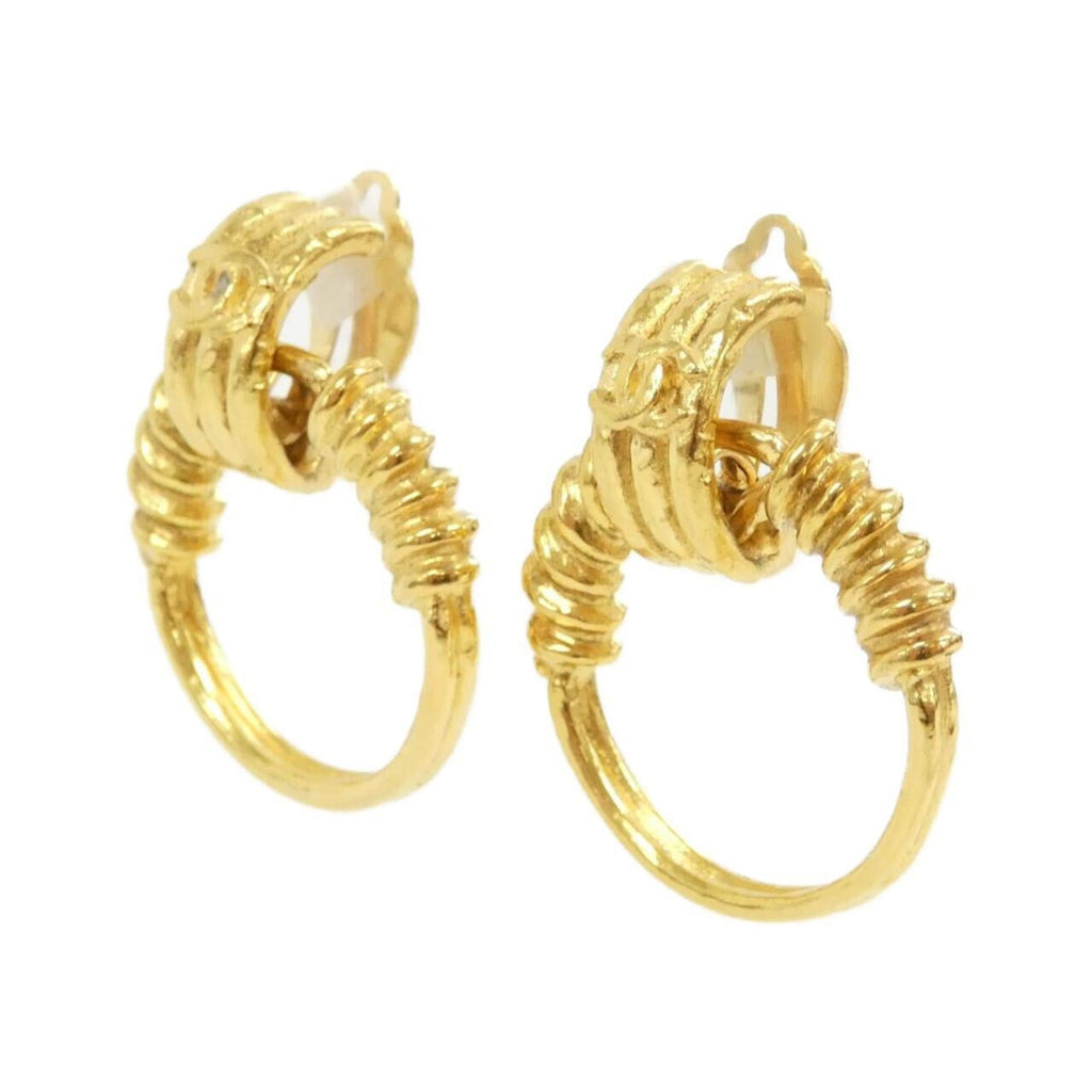 Earrings Gold-Tone Metal