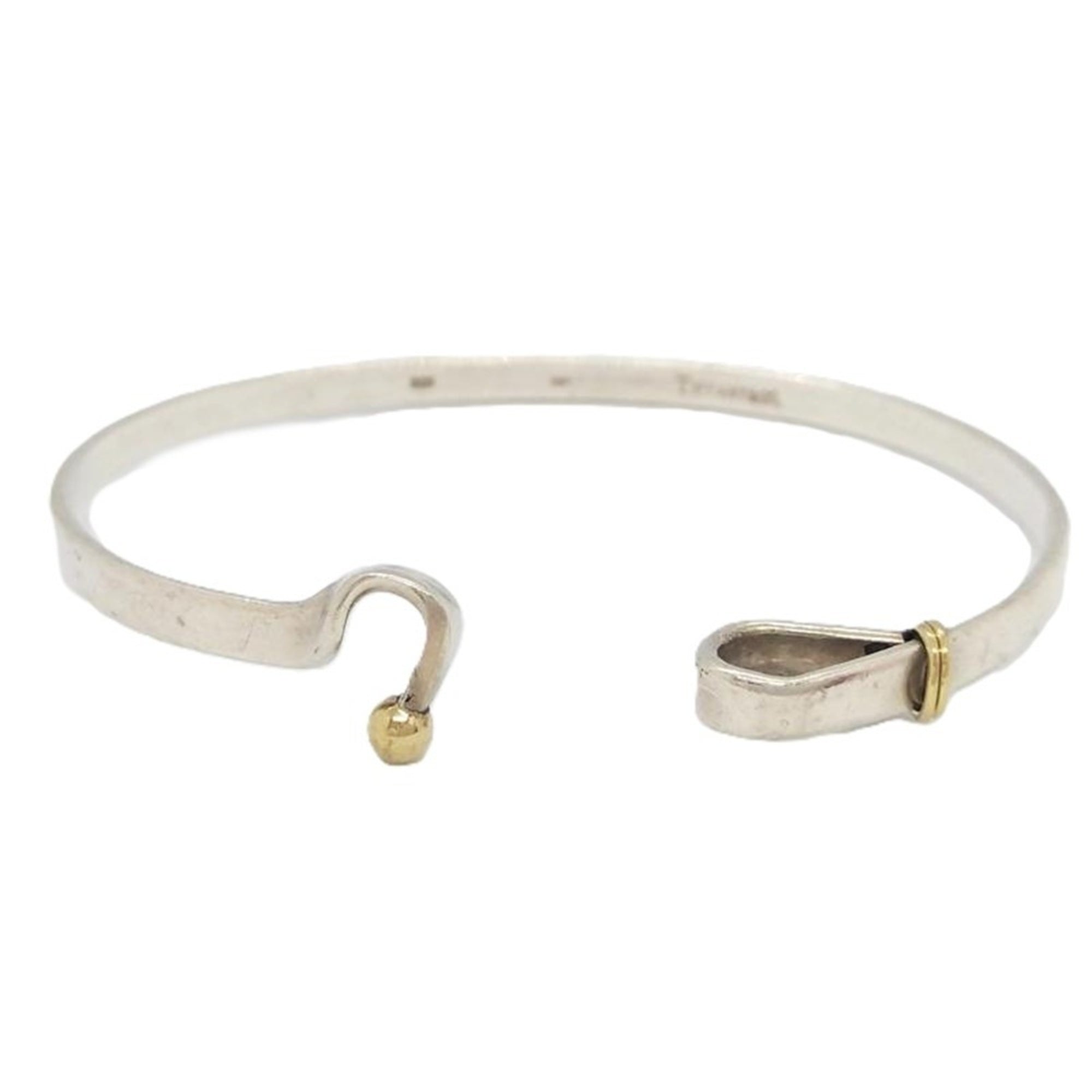 Hook Eye Bracelet 18K Gold and Sterling Silver