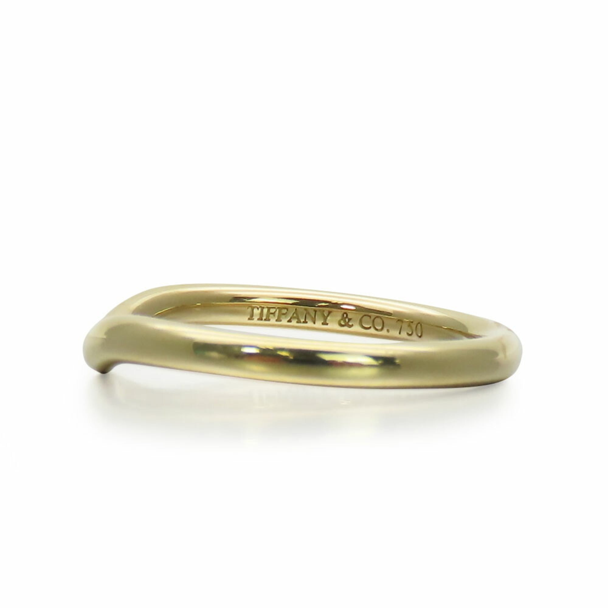 Curved Band Ring 18K Yellow Gold