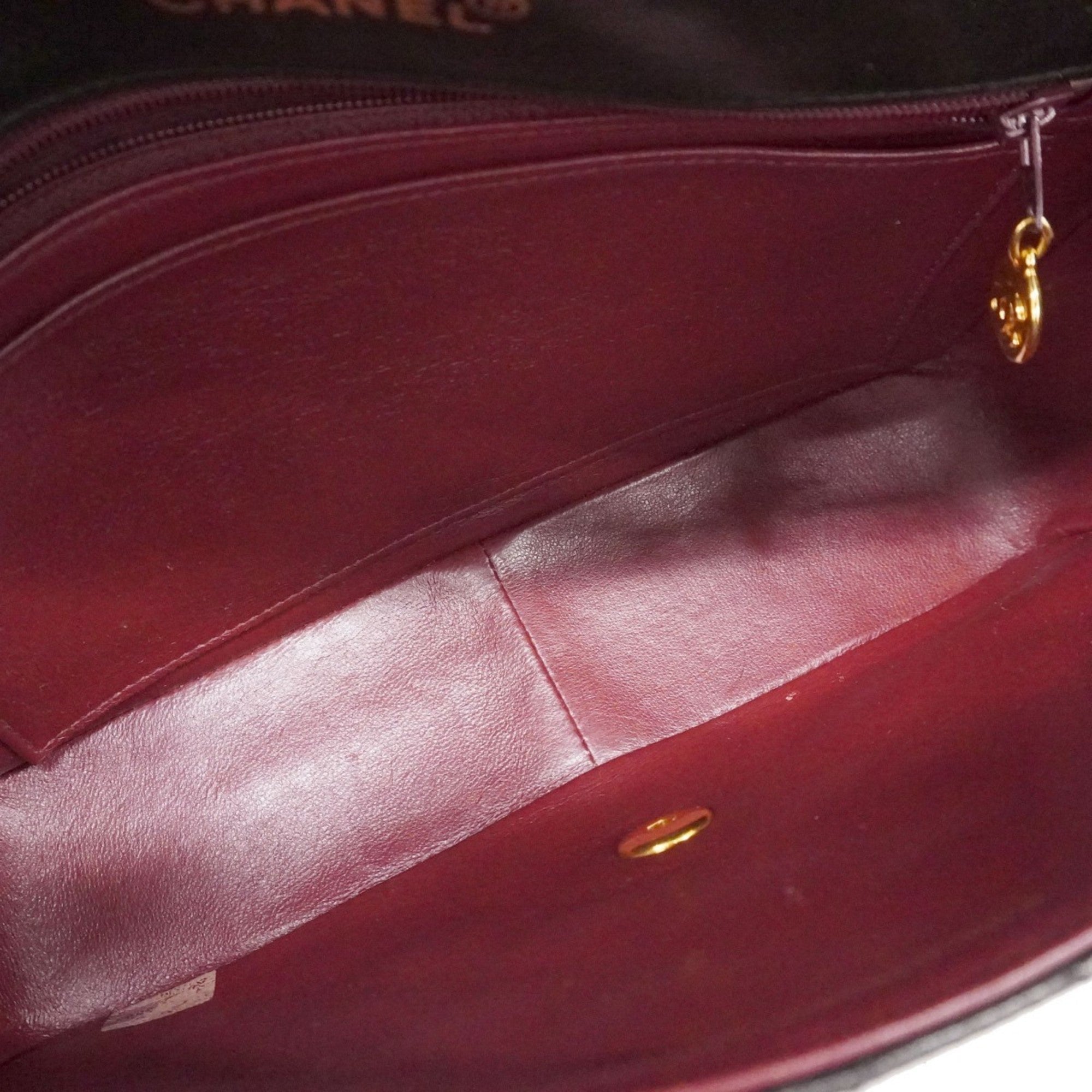 Vintage CC Chain Flap Bag Quilted Lambskin Medium