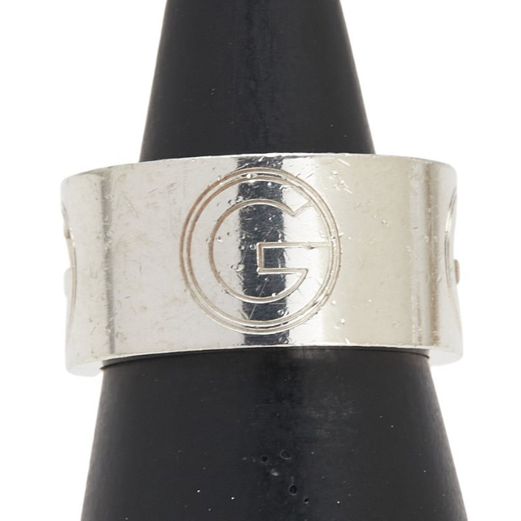 G Wide Ring Sterling Silver