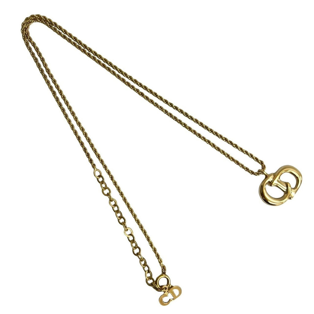 CD Pendant Necklace Gold