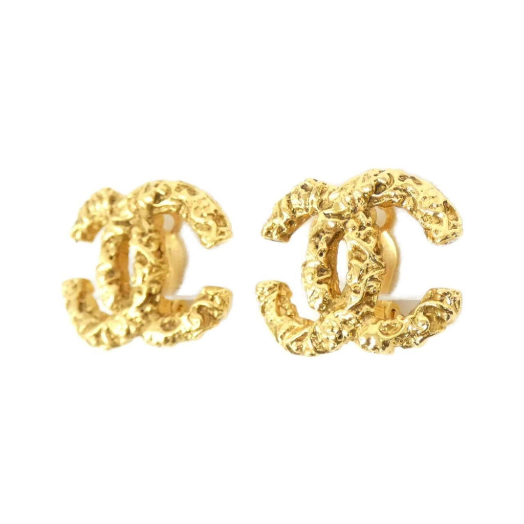 Earrings Gold-Tone Metal