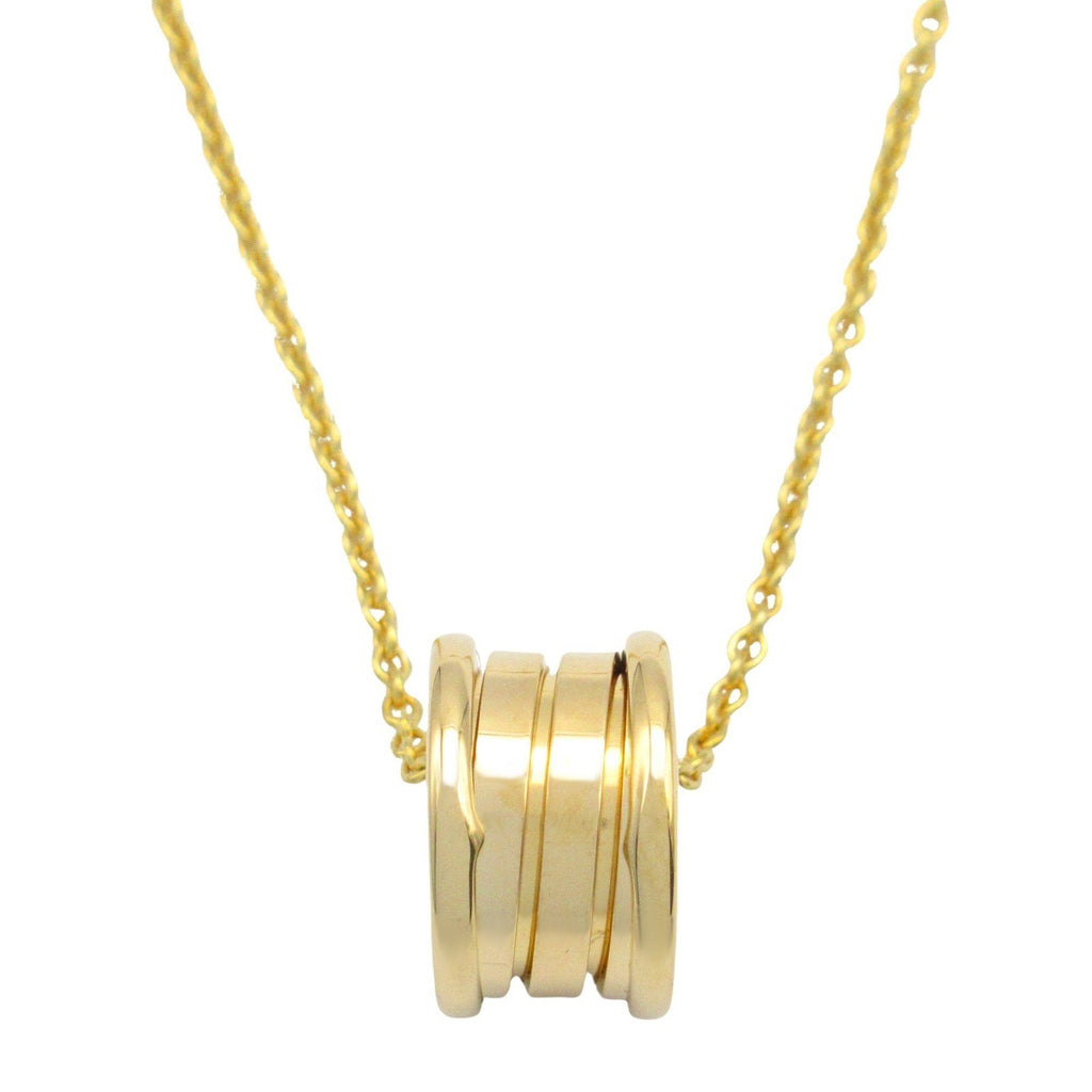 B.Zero1 Pendant Necklace 18K Yellow Gold