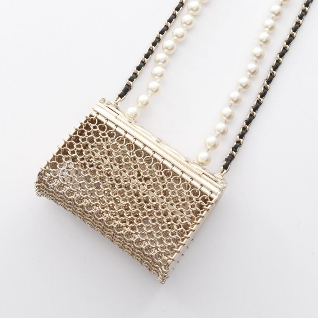 Pendant Necklace Leather and 18K Rose Gold