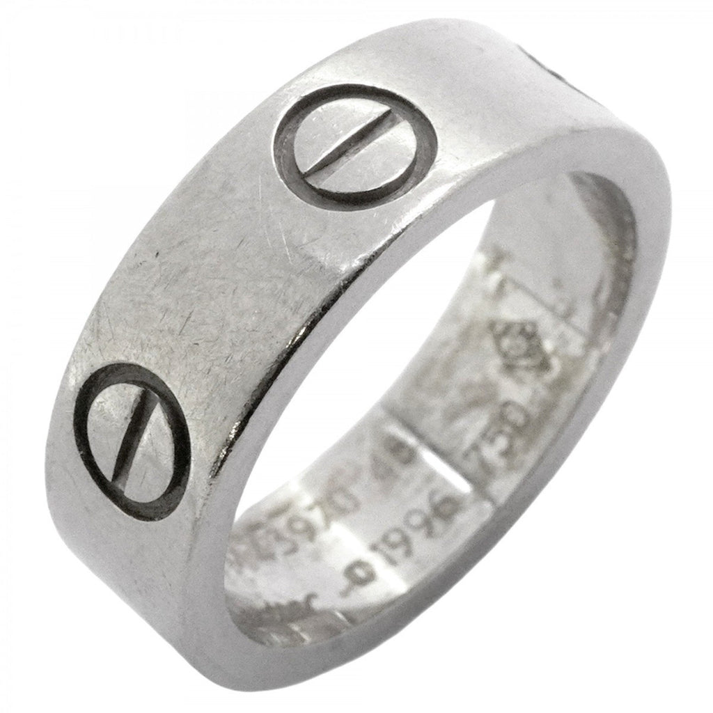 Love Ring 18K White Gold