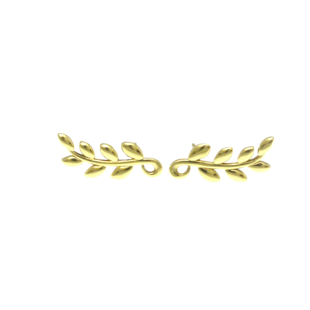 Earrings Stud 18K Yellow Gold
